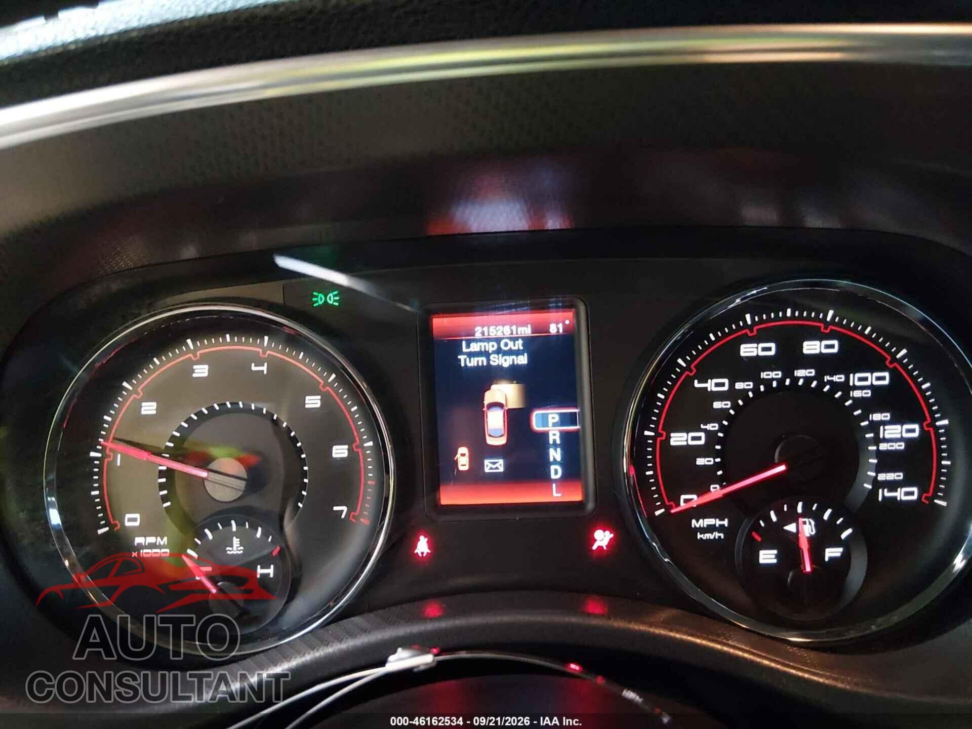 DODGE CHARGER 2012 - 2C3CDXBG5CH205550