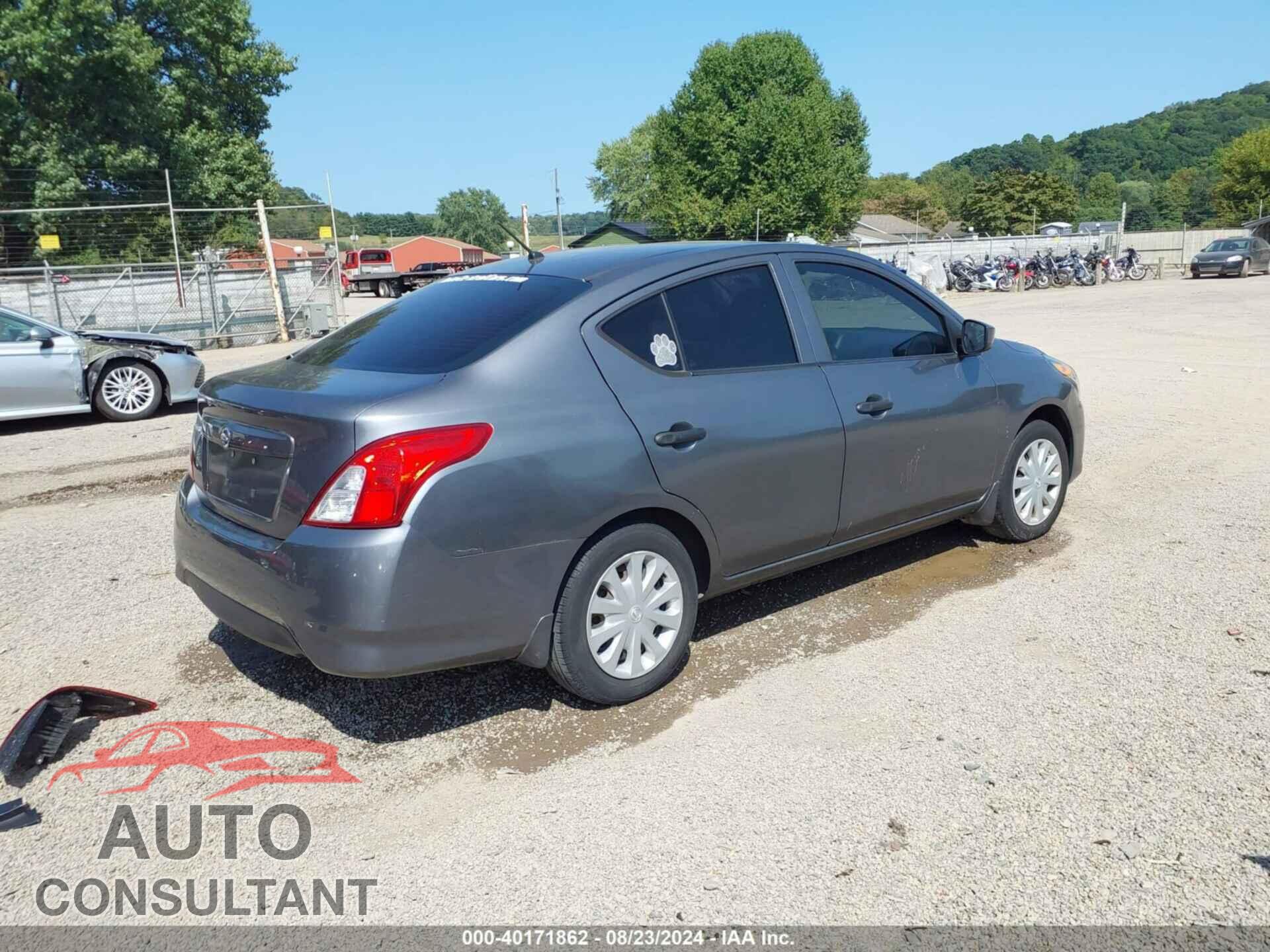 NISSAN VERSA 2016 - 3N1CN7AP1GL901879
