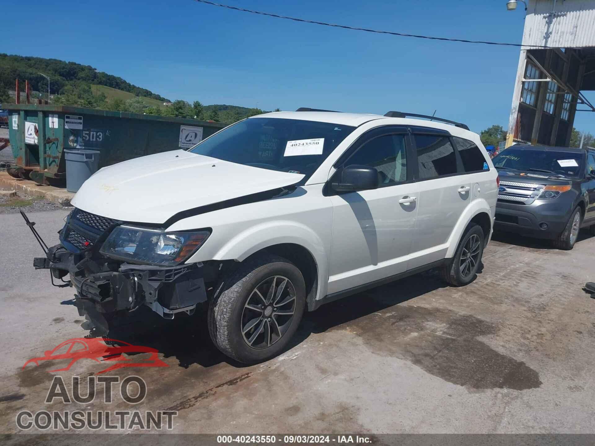 DODGE JOURNEY 2017 - 3C4PDCAB3HT648287
