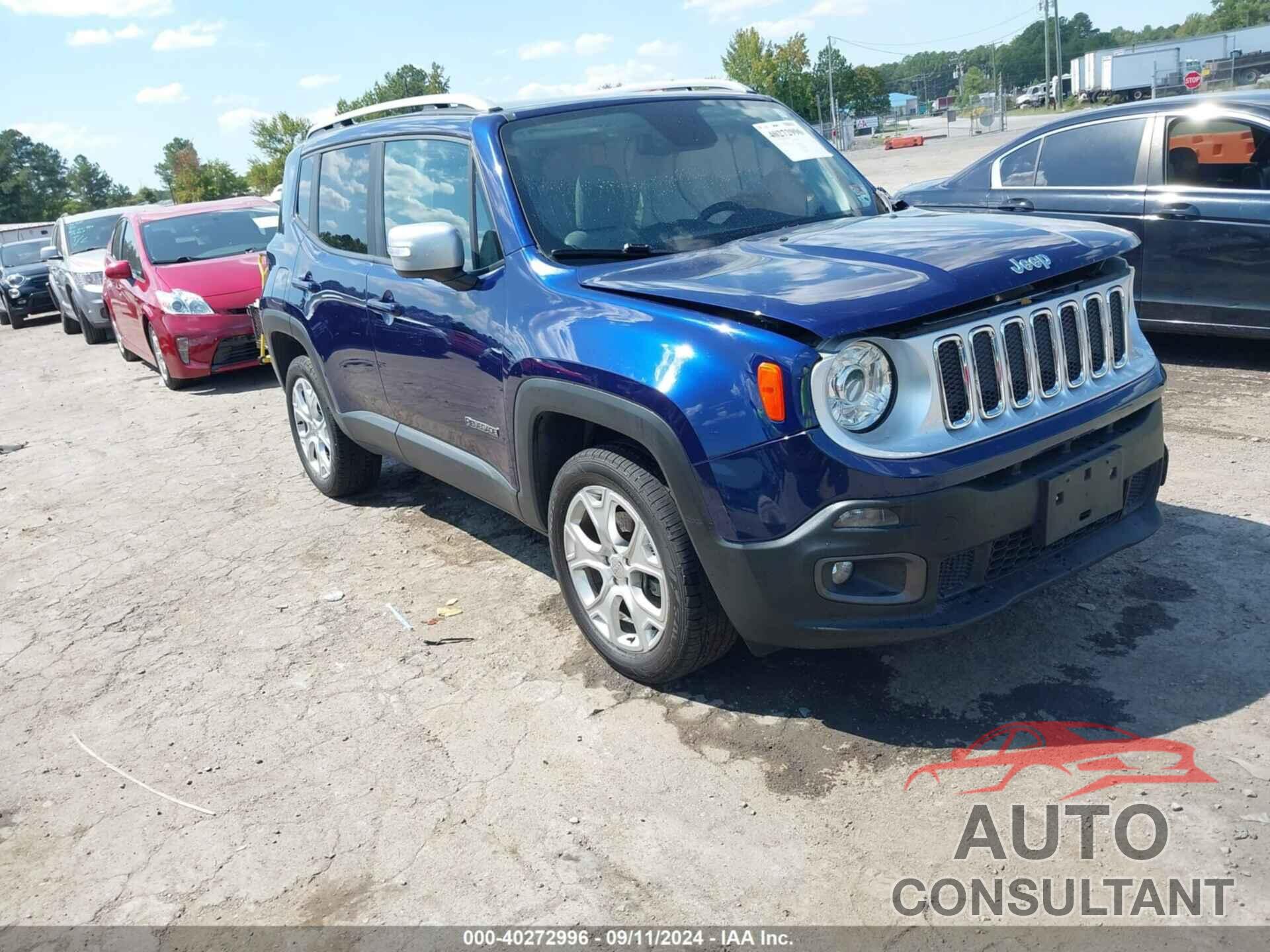 JEEP RENEGADE 2018 - ZACCJBDB3JPH31700