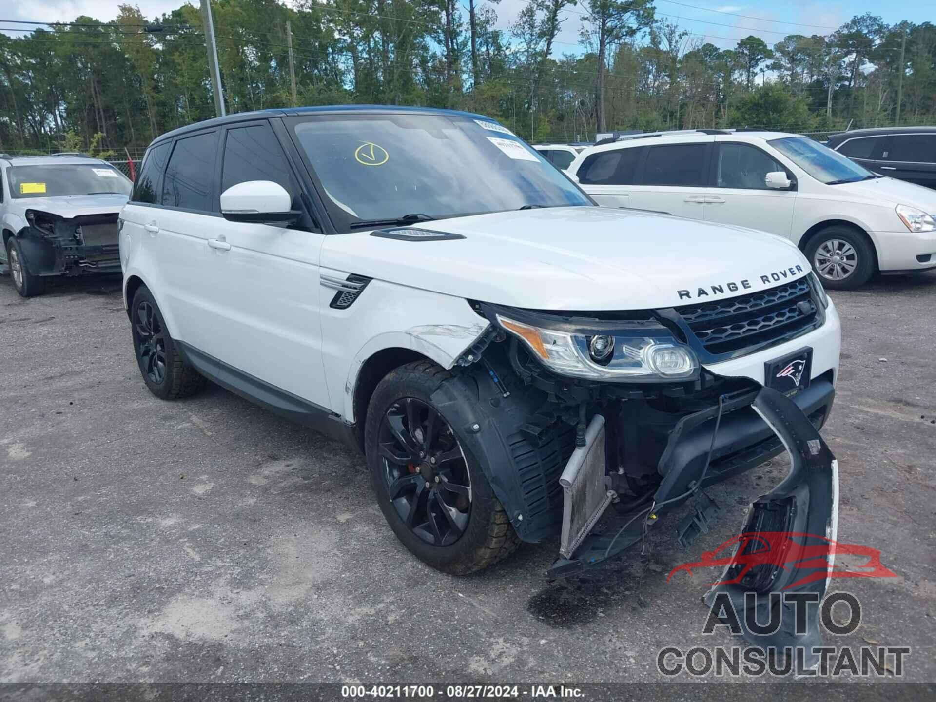 LAND ROVER RANGE ROVER SPORT 2016 - SALWR2KF3GA105643