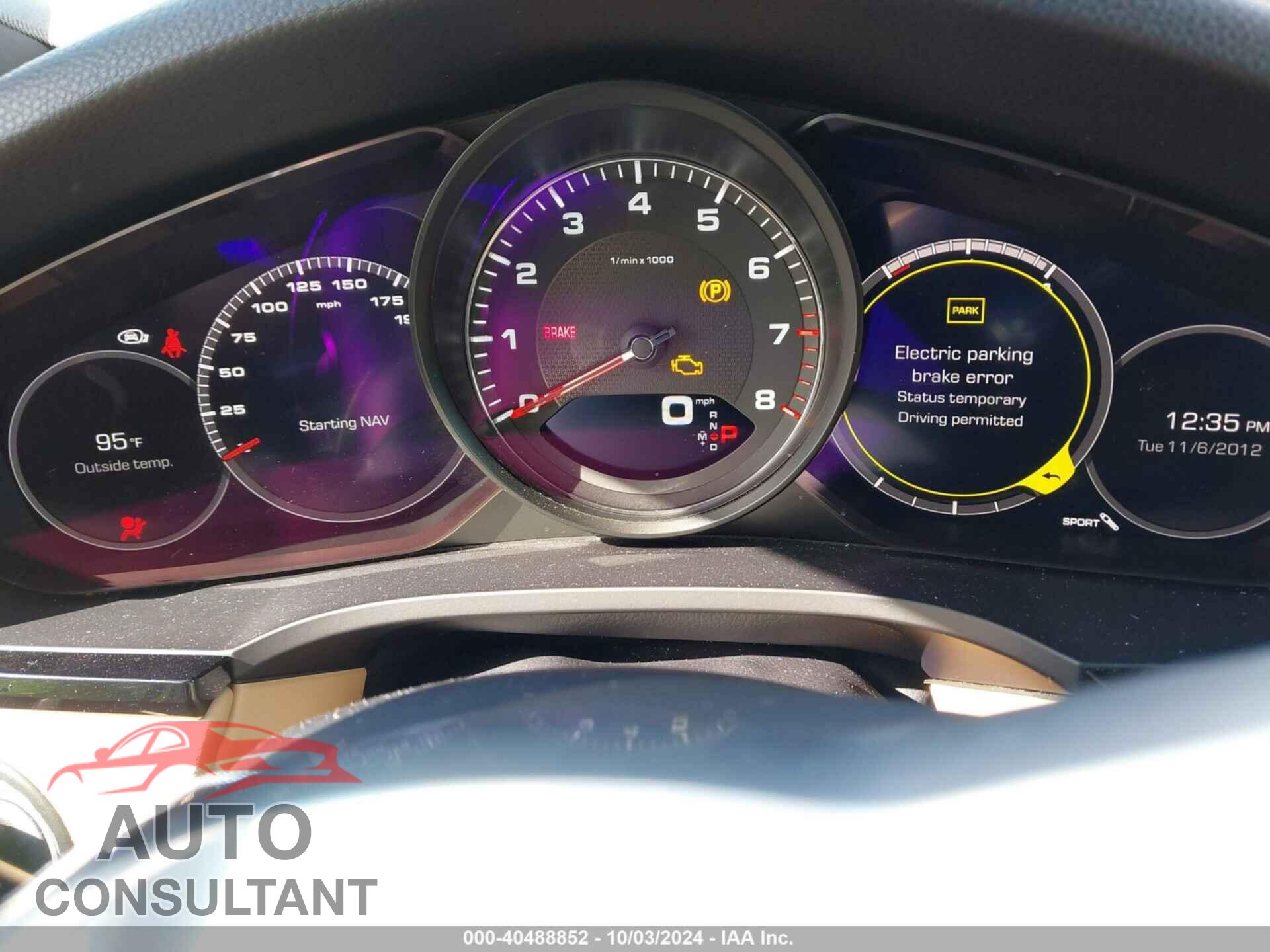 PORSCHE CAYENNE 2019 - WP1AB2AY6KDA60986