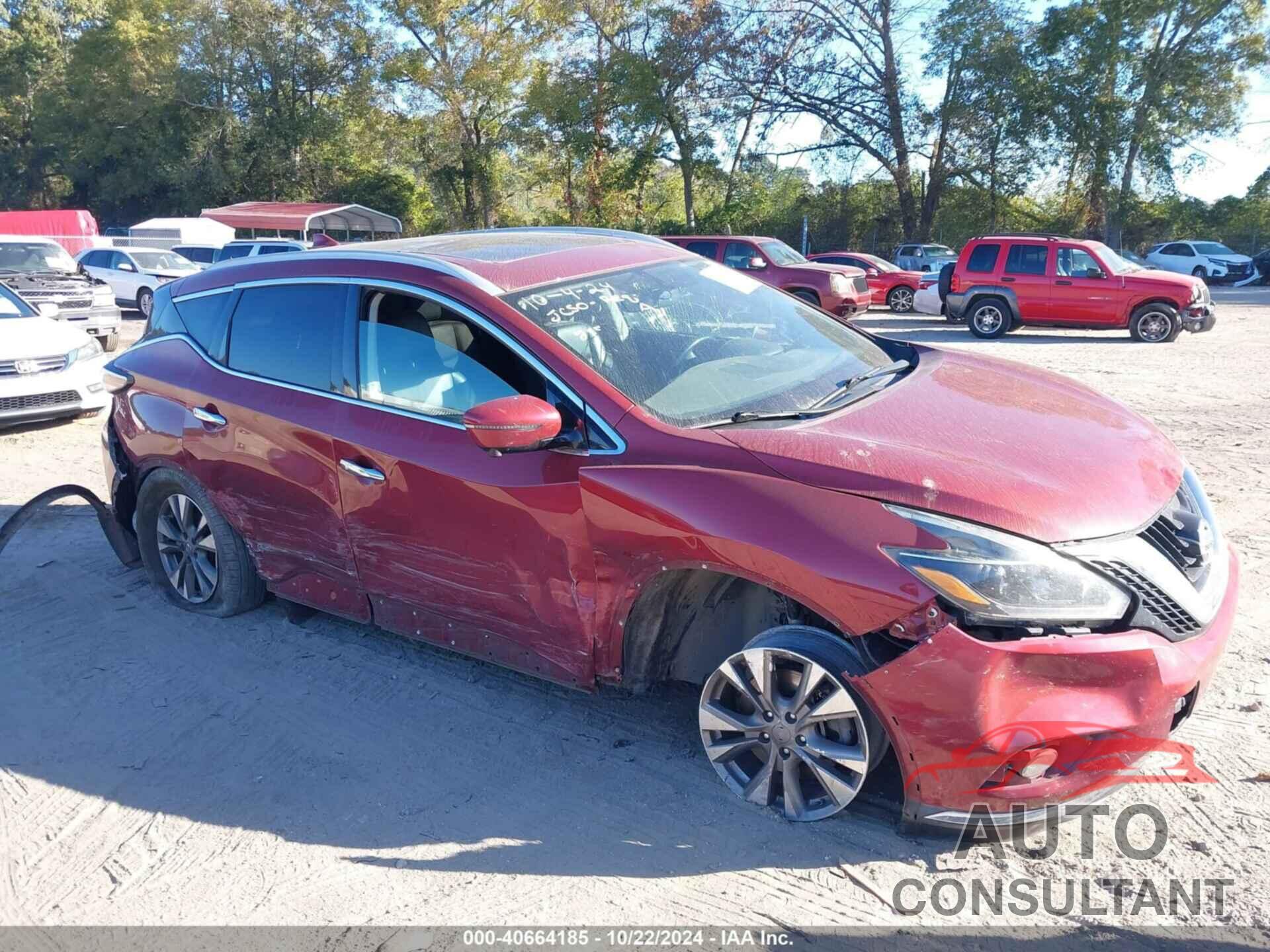 NISSAN MURANO 2018 - 5N1AZ2MH8JN185372