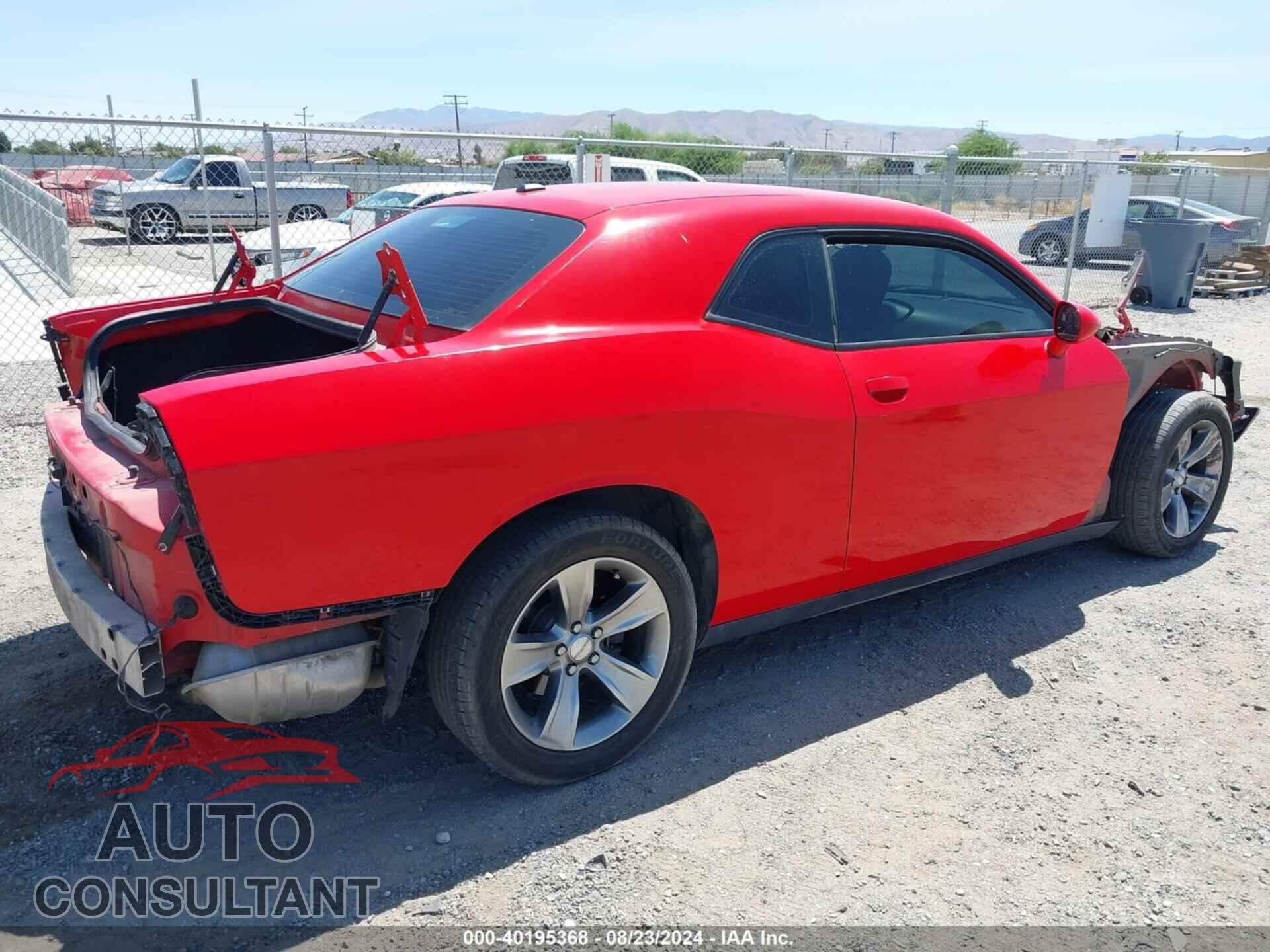 DODGE CHALLENGER 2016 - 2C3CDZAG6GH195114