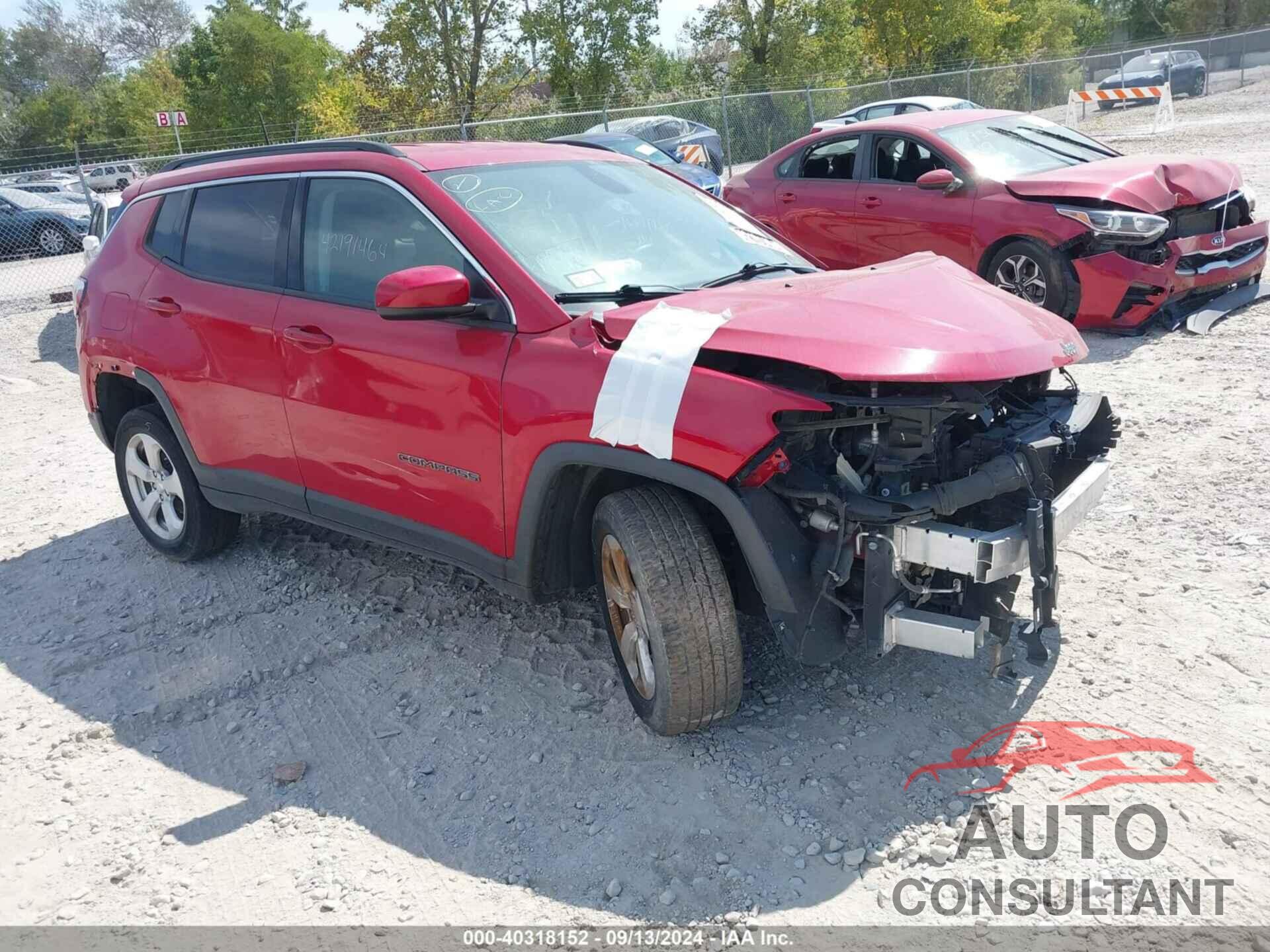 JEEP COMPASS 2018 - 3C4NJDBB1JT350265