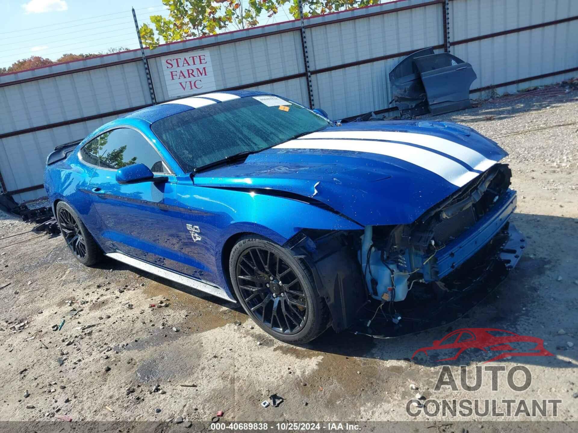 FORD MUSTANG 2017 - 1FA6P8CF4H5263455