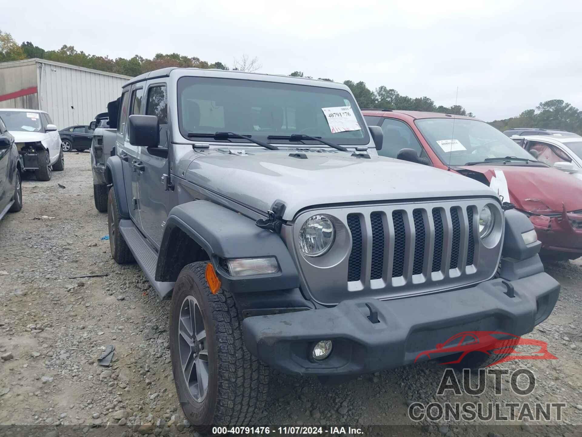 JEEP WRANGLER UNLIMITED 2018 - 1C4HJXDG6JW183015