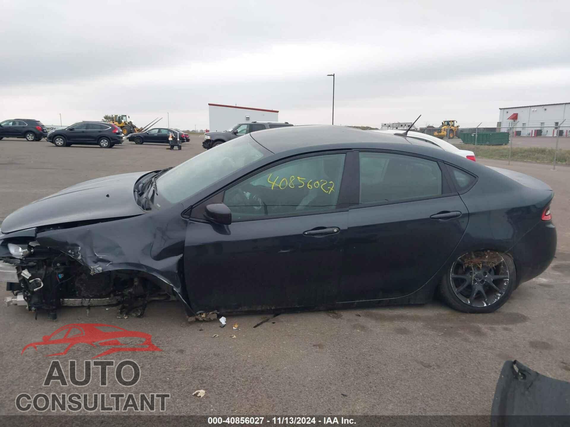 DODGE DART 2013 - 1C3CDFBA2DD312589