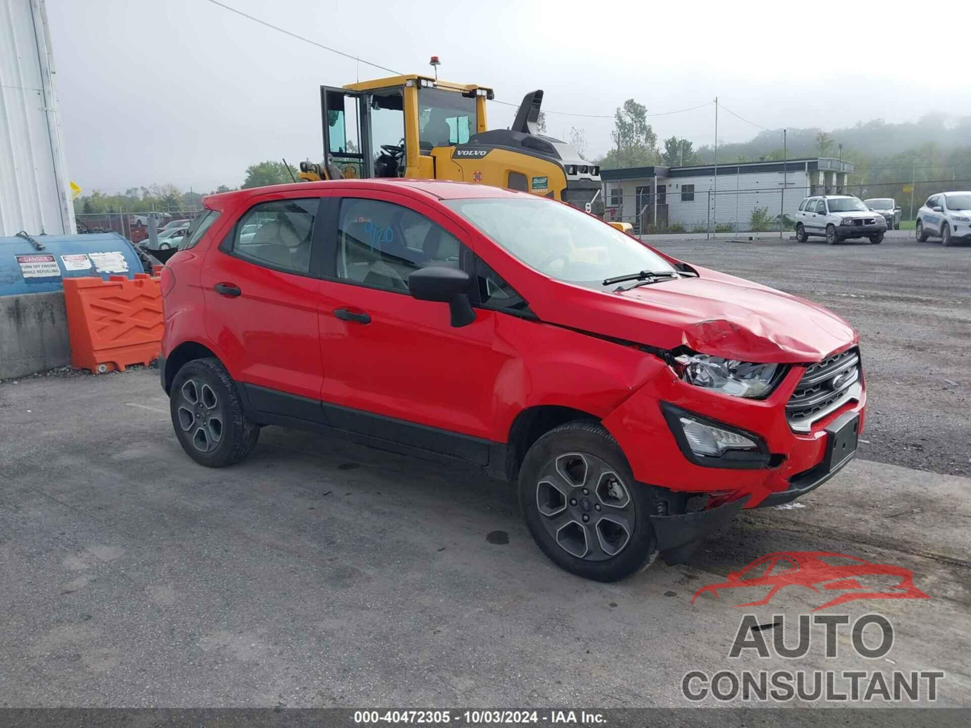 FORD ECOSPORT 2019 - MAJ6S3FL1KC252371