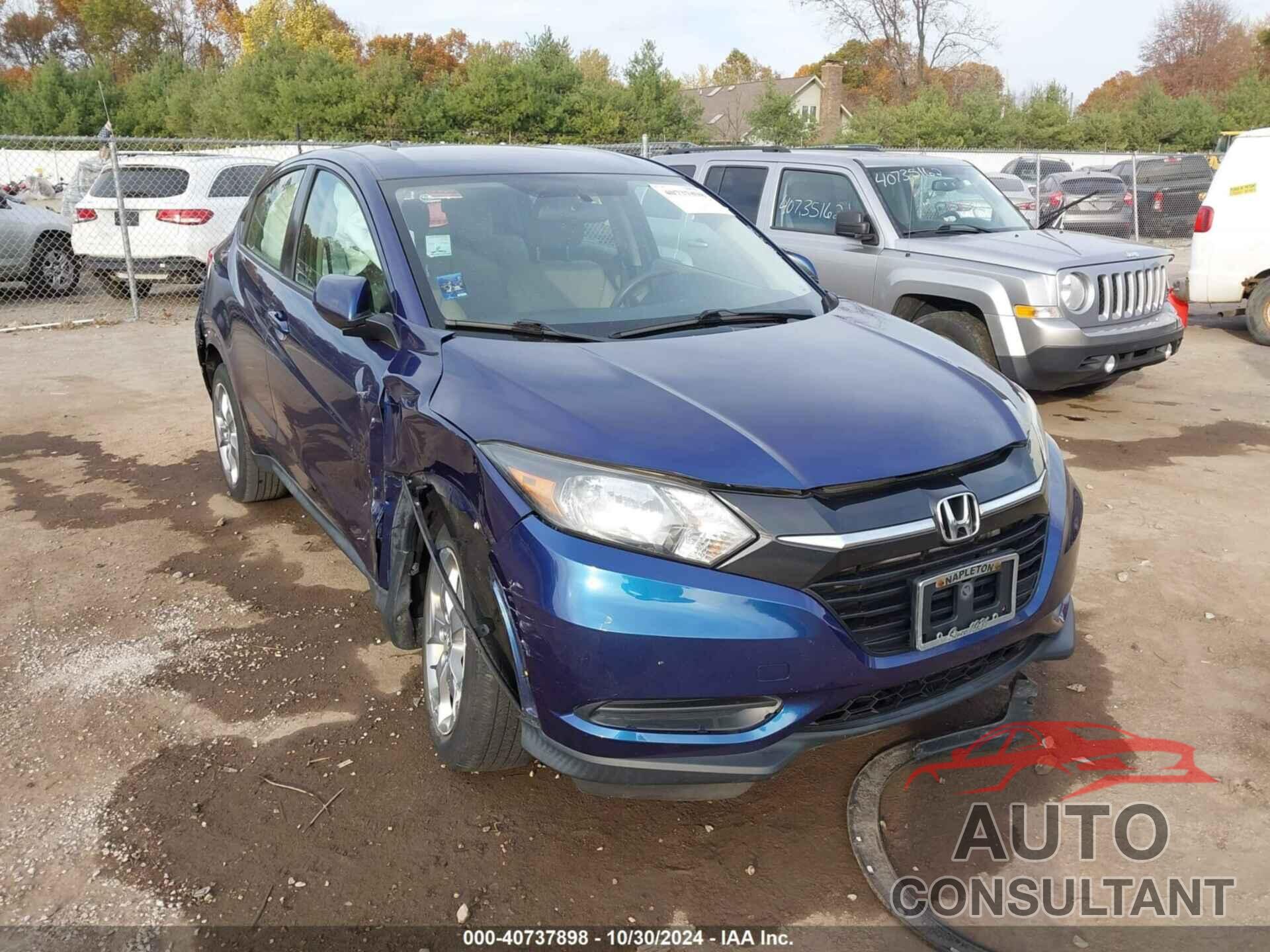 HONDA HR-V 2017 - 3CZRU6H34HM700636