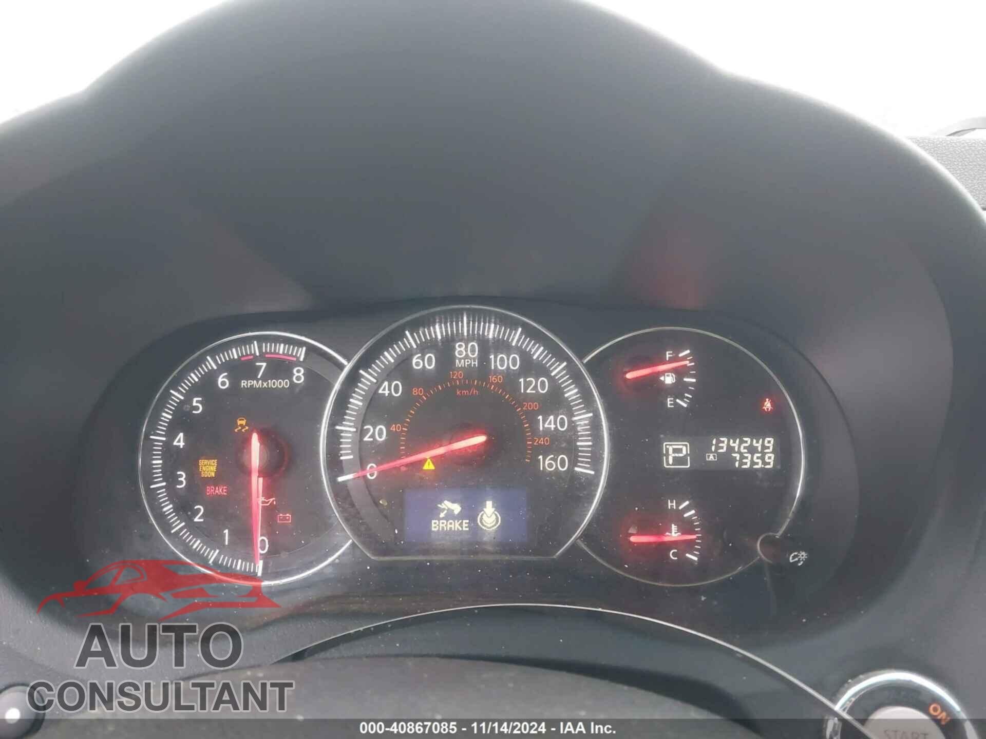 NISSAN MAXIMA 2013 - 1N4AA5AP2DC804546