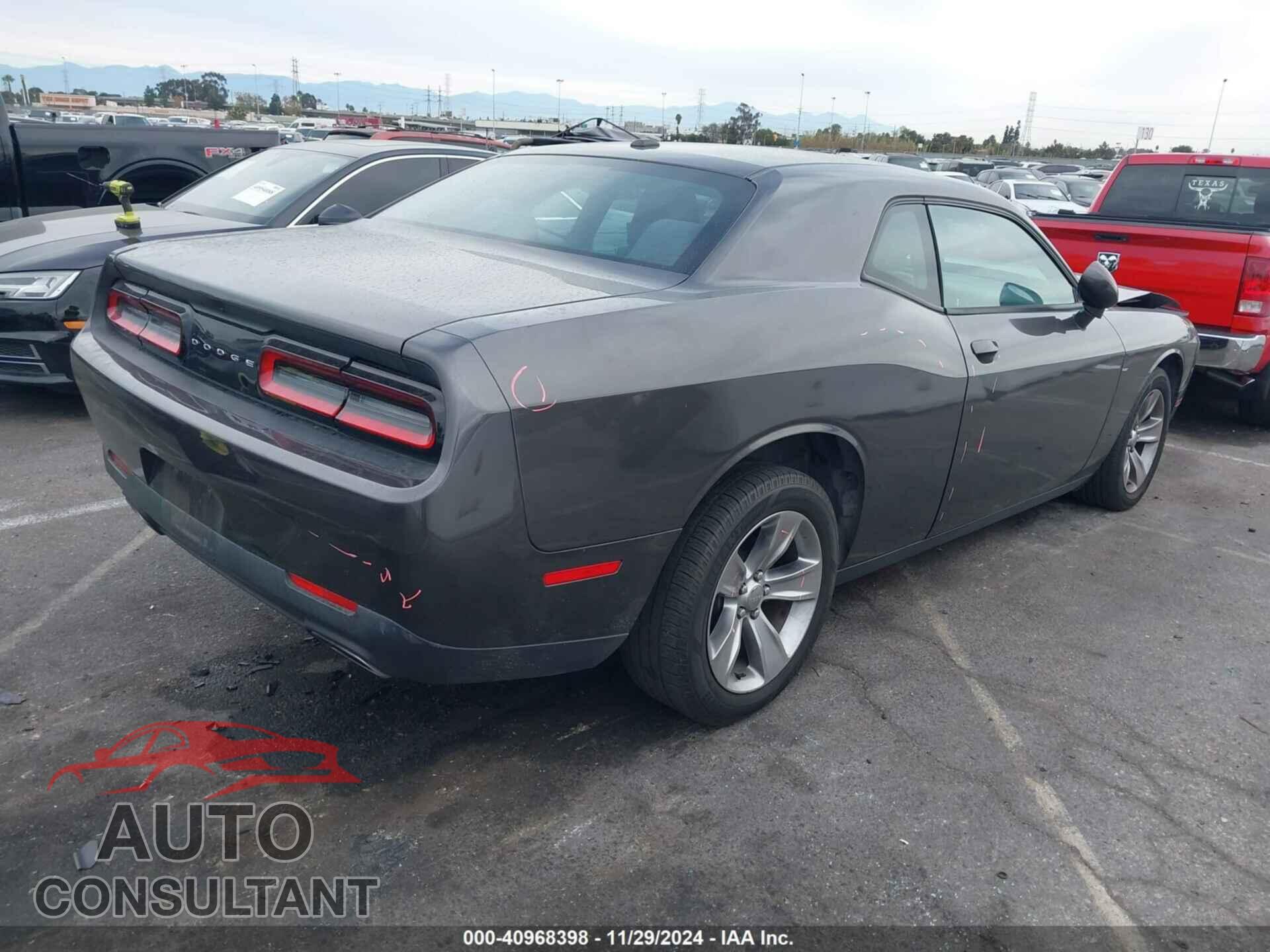 DODGE CHALLENGER 2016 - 2C3CDZAGXGH299492