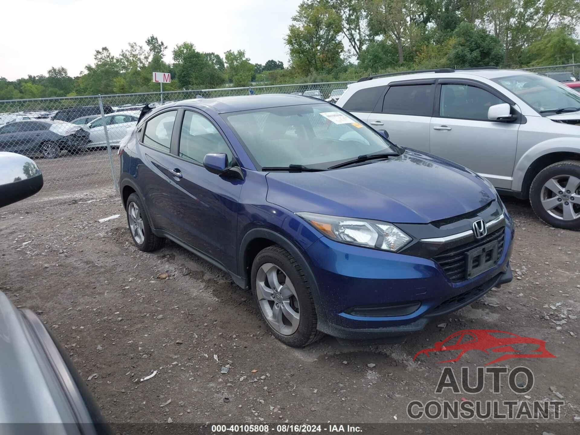 HONDA HR-V 2016 - 3CZRU6H37GM720927