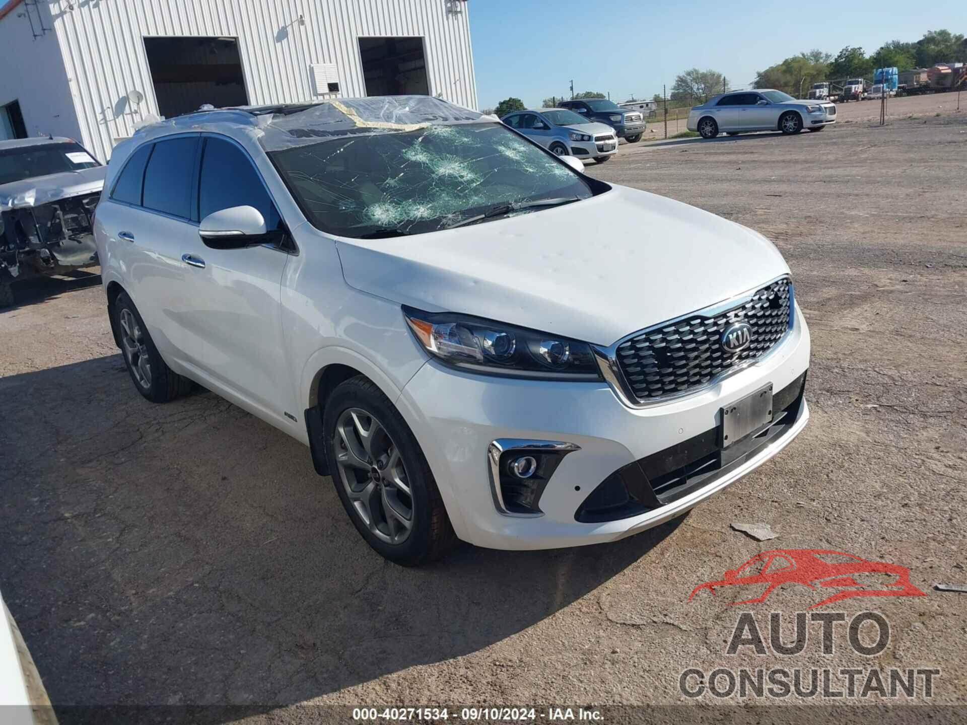 KIA SORENTO 2019 - 5XYPKDA50KG524854