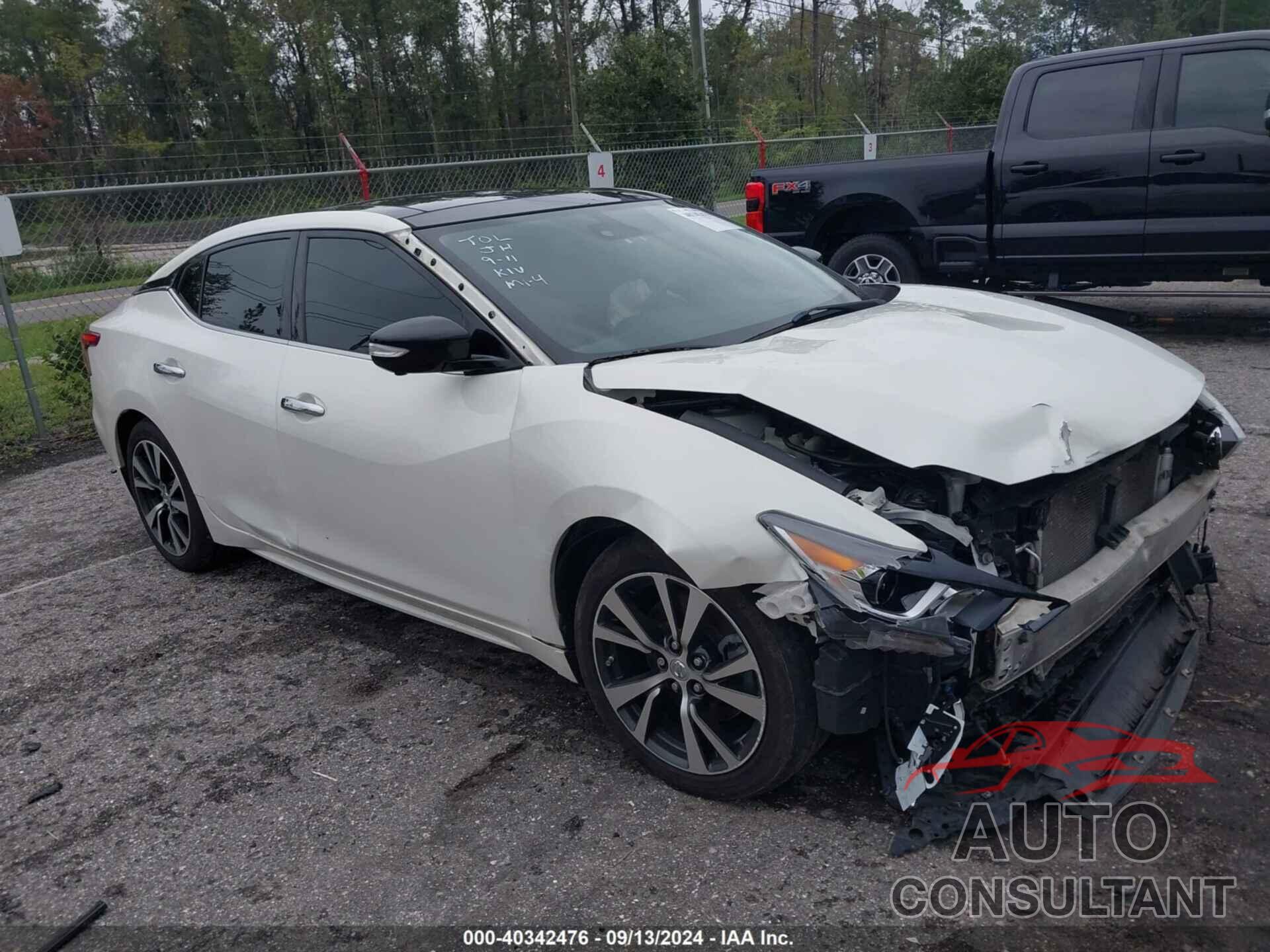 NISSAN MAXIMA 2016 - 1N4AA6AP9GC404574