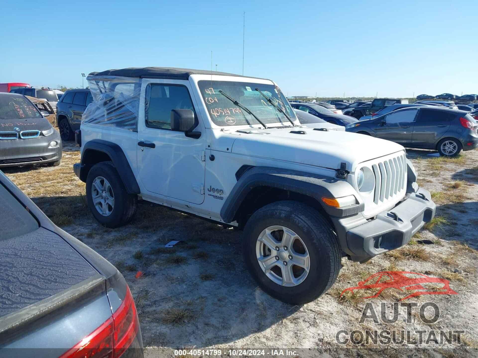 JEEP WRANGLER 2020 - 1C4GJXAG2LW177537