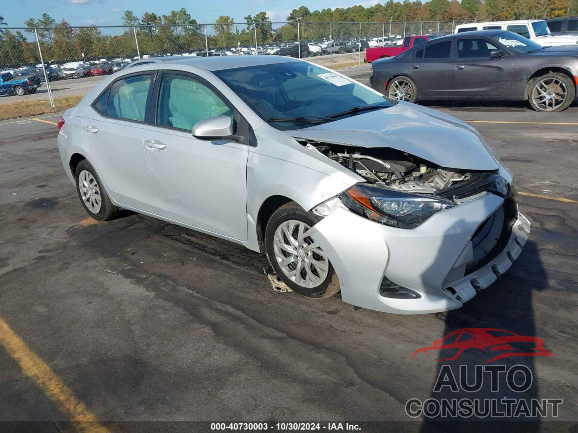 TOYOTA COROLLA 2019 - 2T1BURHE3KC203359