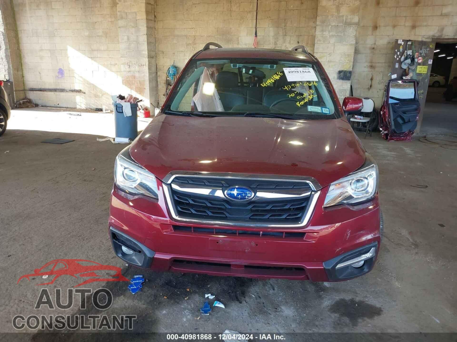 SUBARU FORESTER 2017 - JF2SJAWC1HH539805