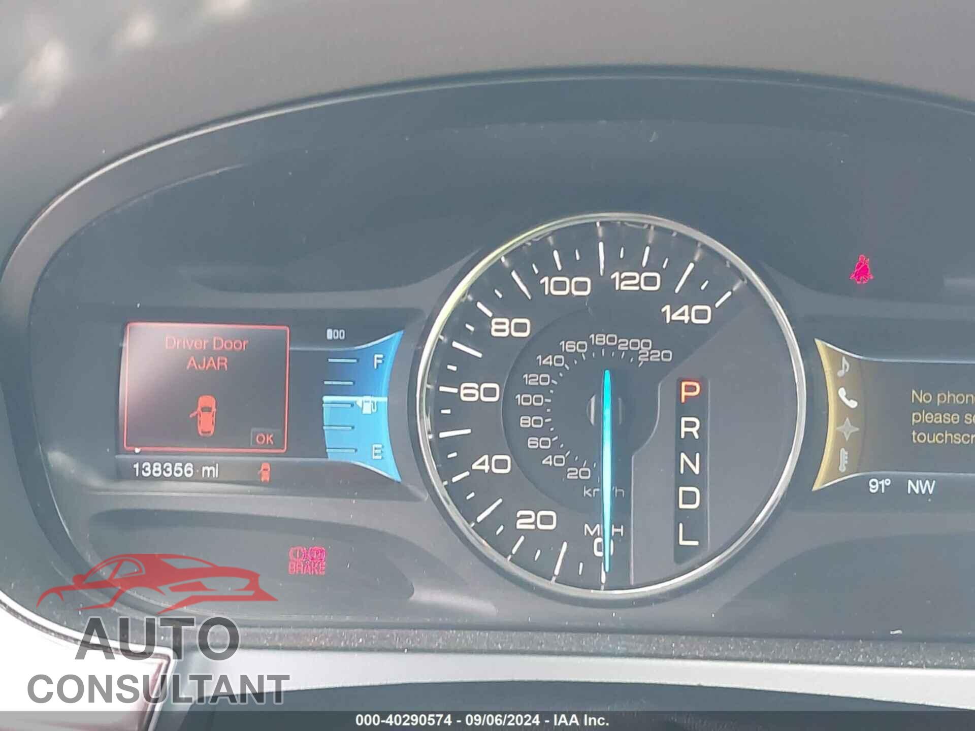 FORD EDGE 2012 - 2FMDK3K90CBA10115