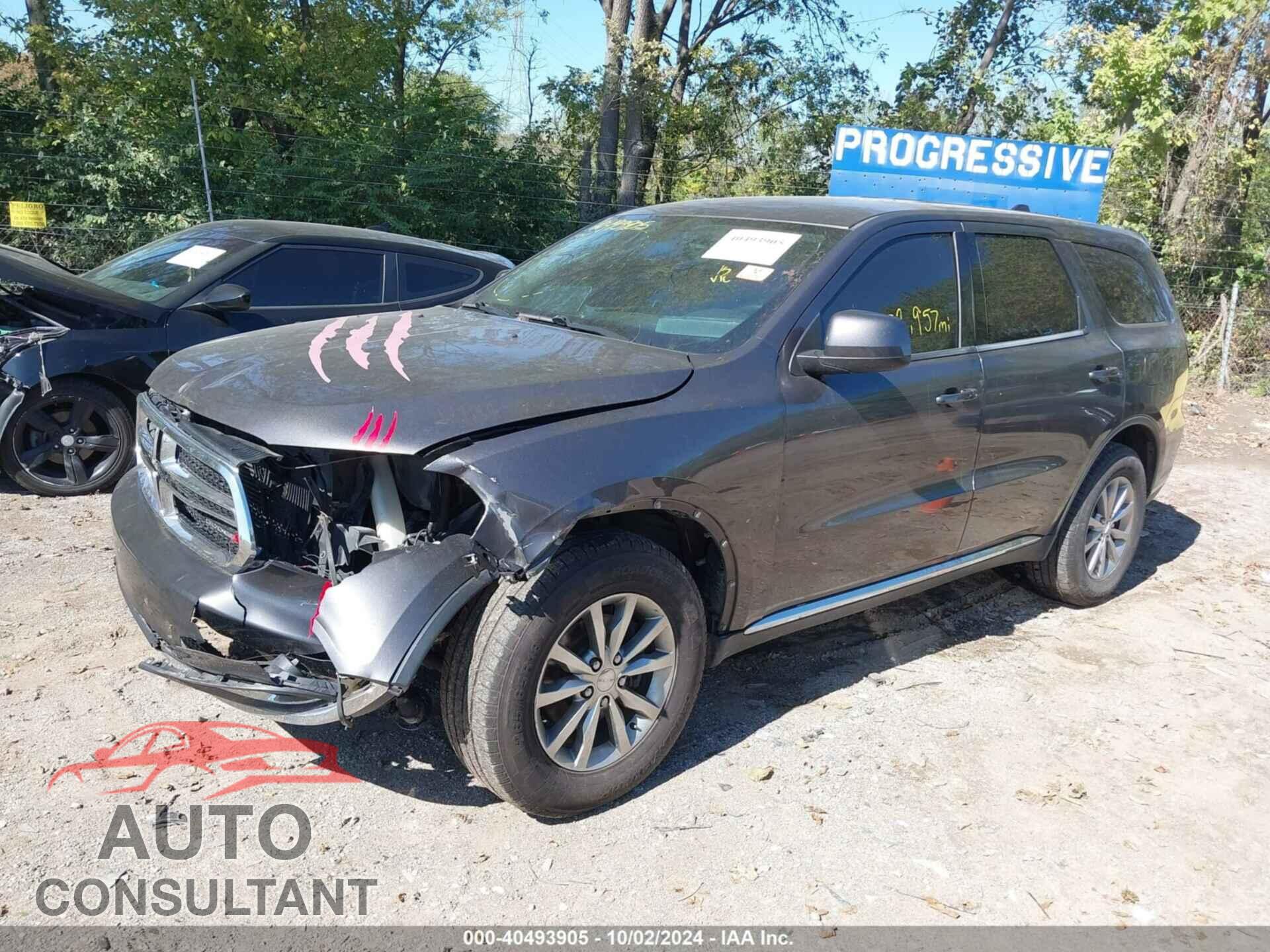 DODGE DURANGO 2017 - 1C4RDJAG4HC888565