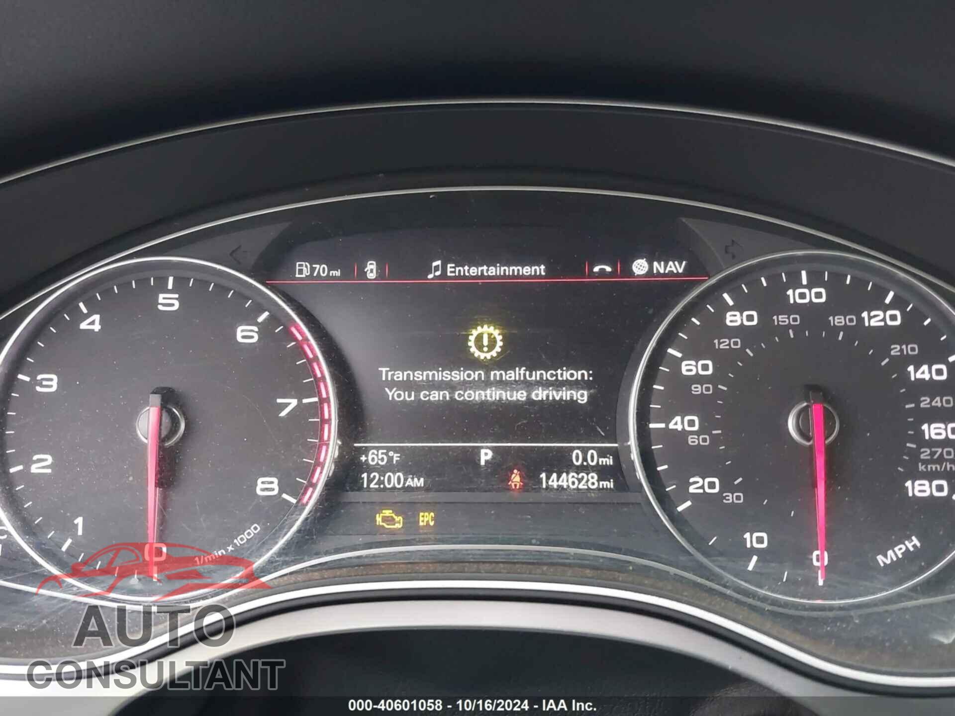 AUDI A6 2012 - WAUDFAFC4CN072007