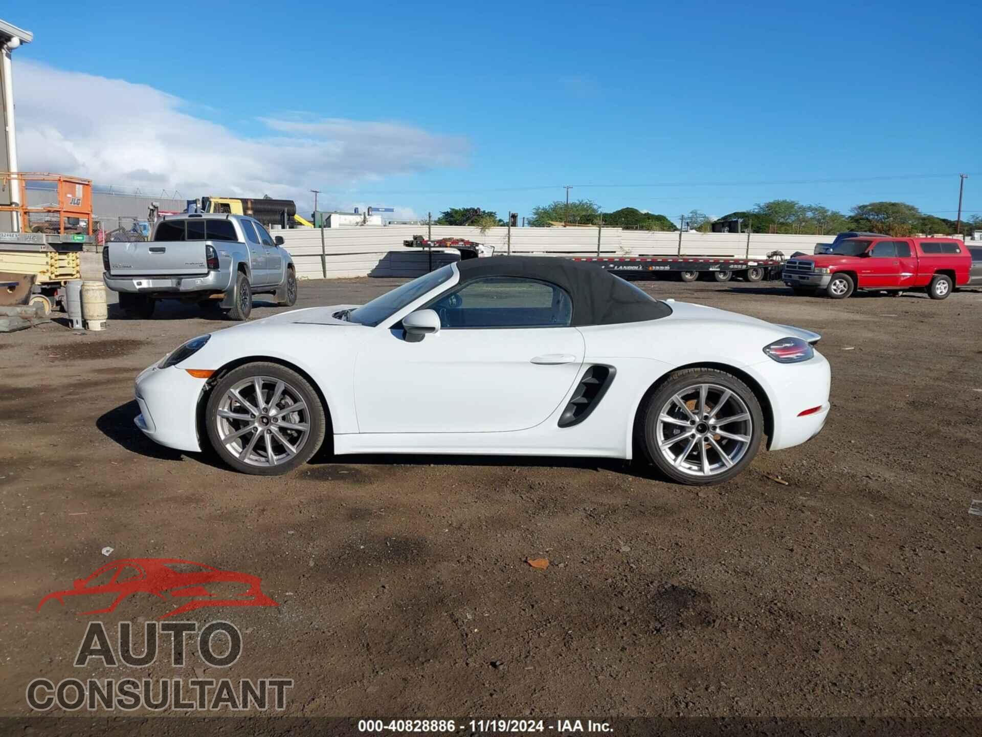 PORSCHE BOXSTER 2018 - WP0CA2A8XJS211030