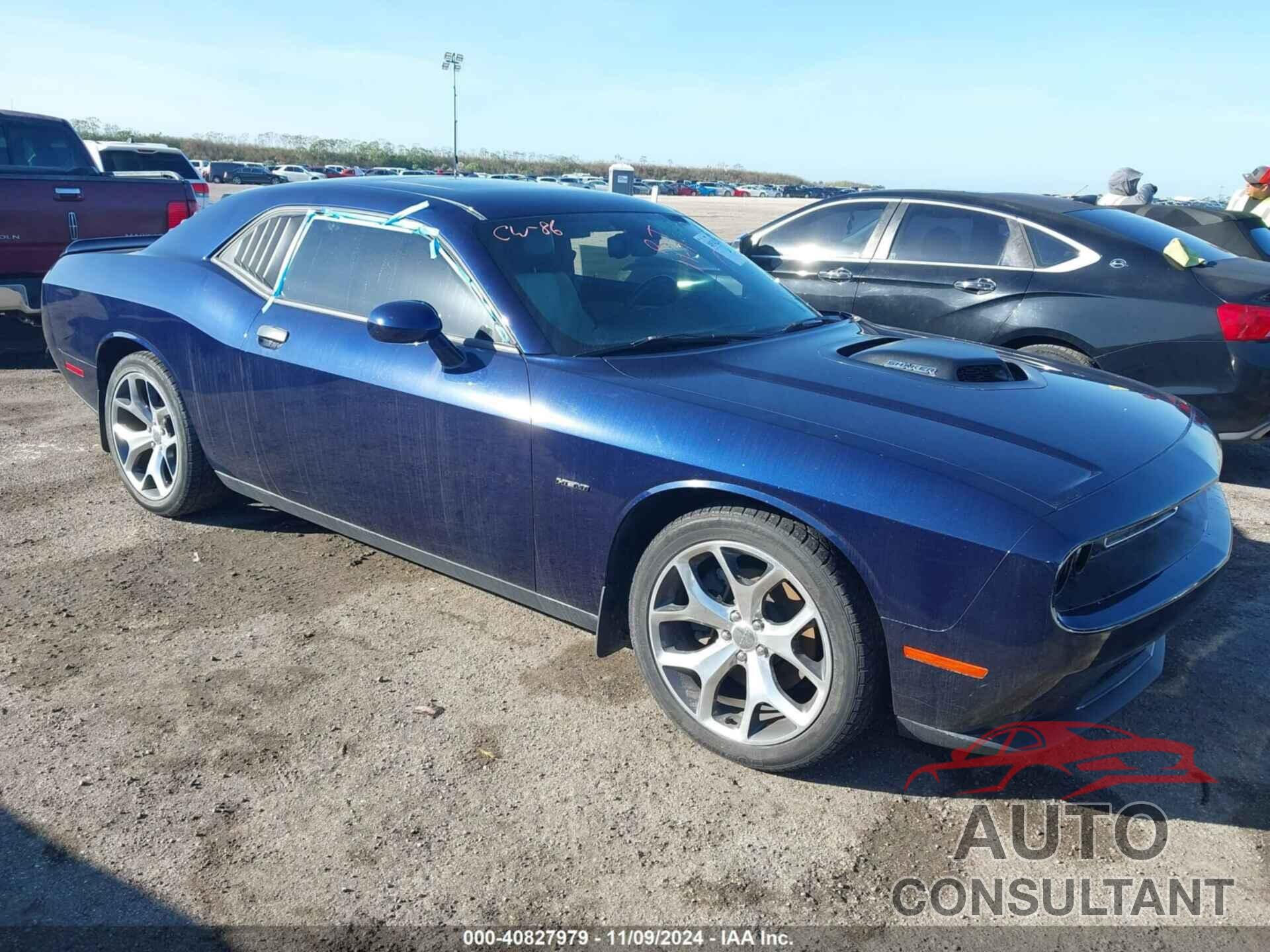 DODGE CHALLENGER 2016 - 2C3CDZBT0GH298797