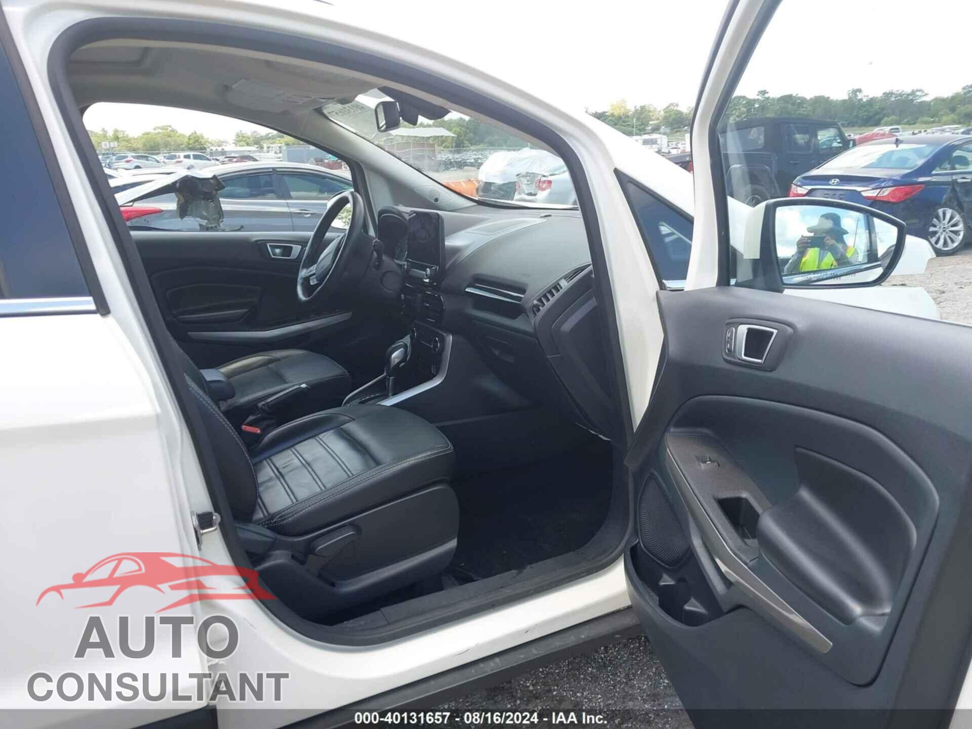 FORD ECOSPORT 2020 - MAJ6S3KL5LC327967