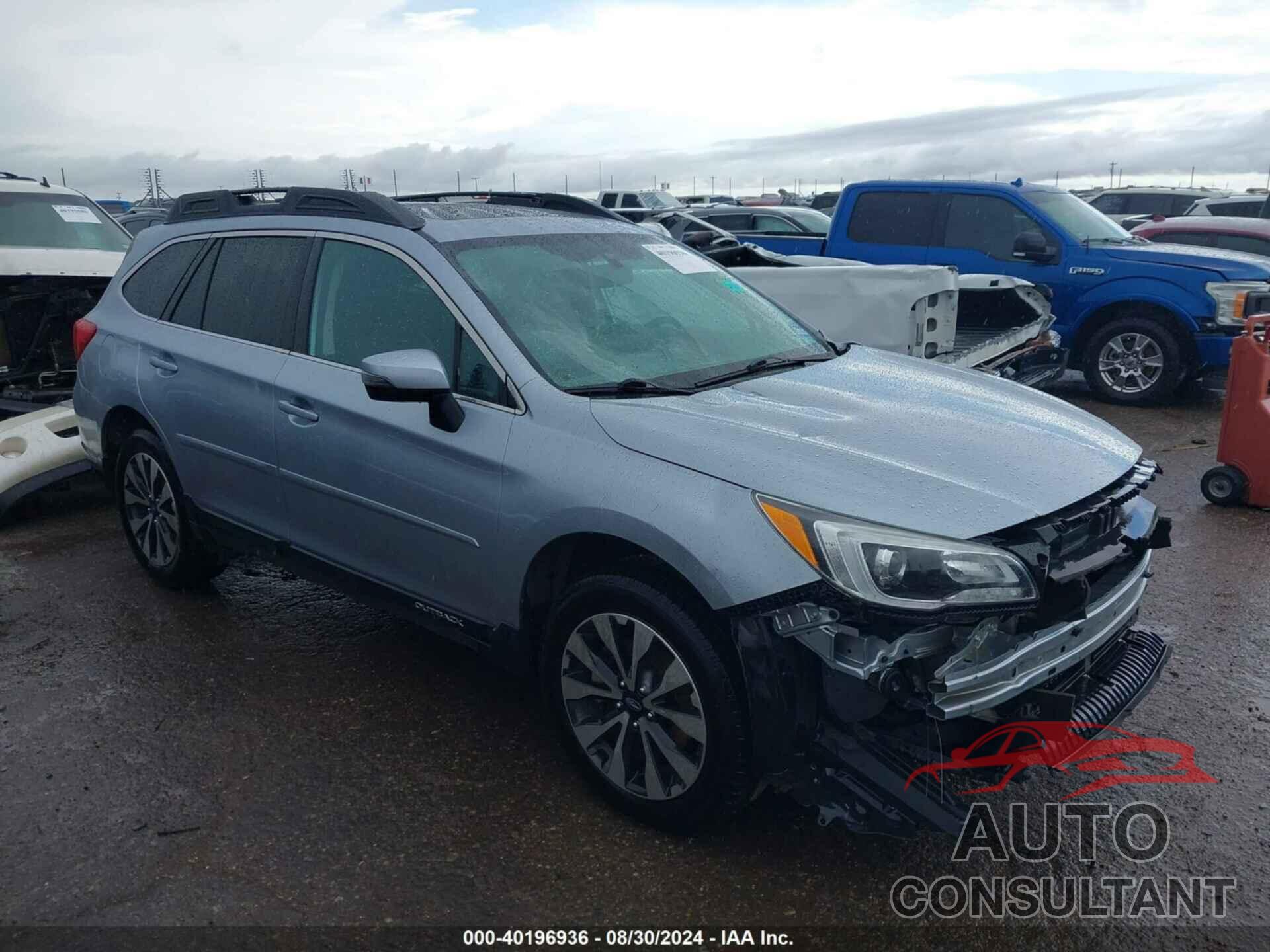 SUBARU OUTBACK 2016 - 4S4BSBLCXG3291857