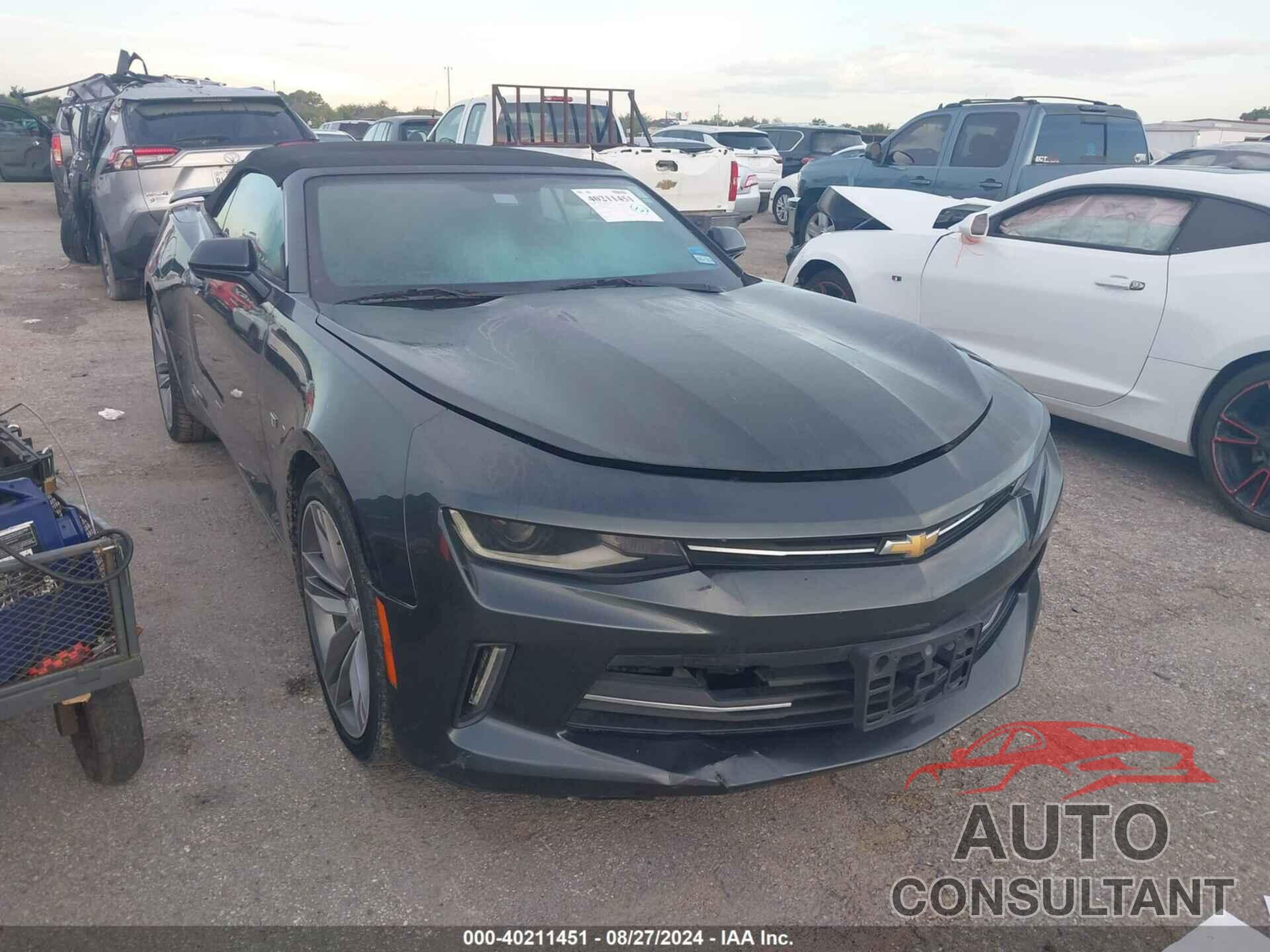 CHEVROLET CAMARO 2018 - 1G1FB3DS4J0154304