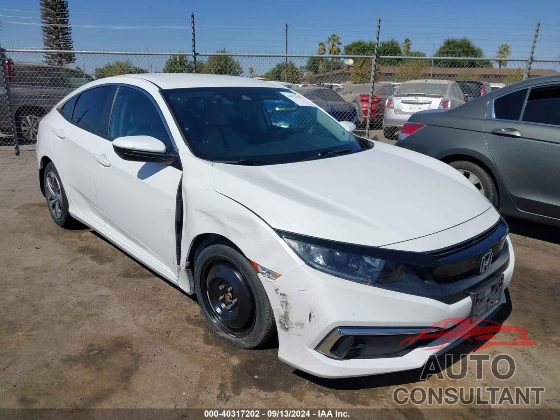 HONDA CIVIC 2019 - 2HGFC2F65KH576434