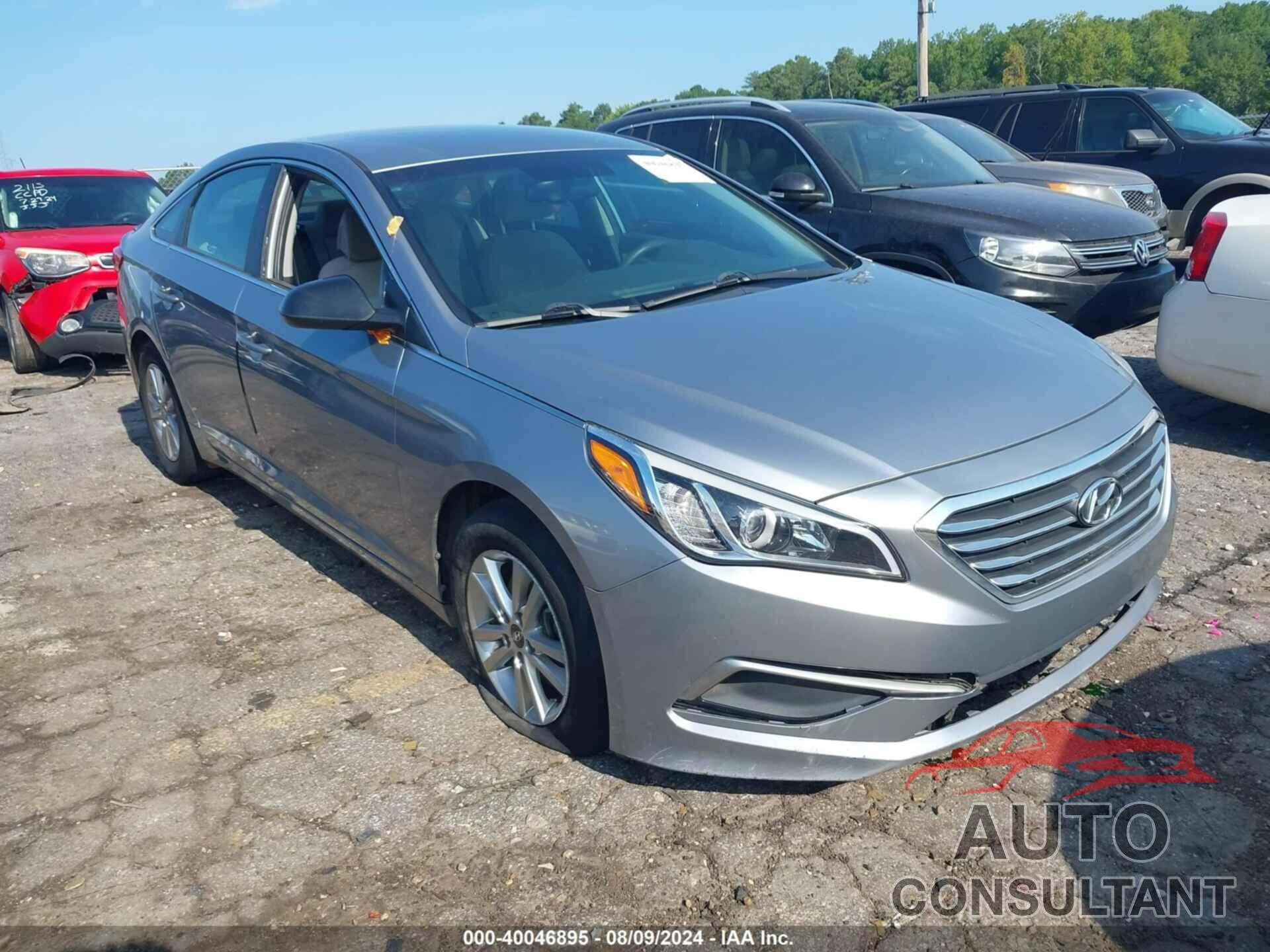 HYUNDAI SONATA 2017 - 5NPE24AF9HH536728