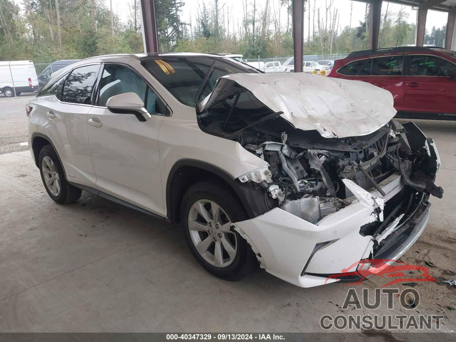 LEXUS RX 450H 2016 - 2T2BGMCA6GC001262