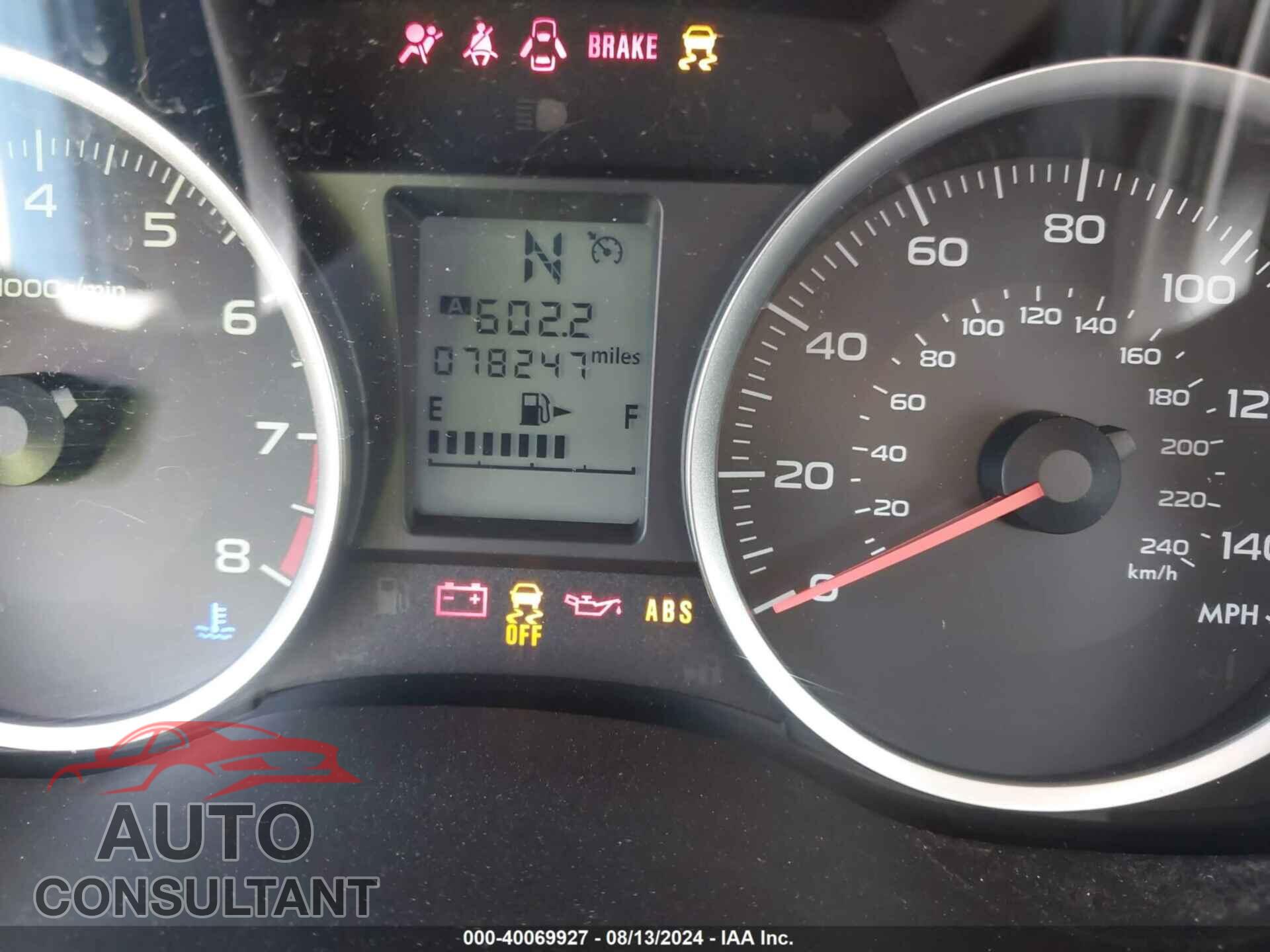 SUBARU FORESTER 2016 - JF2SJABC1GH485555
