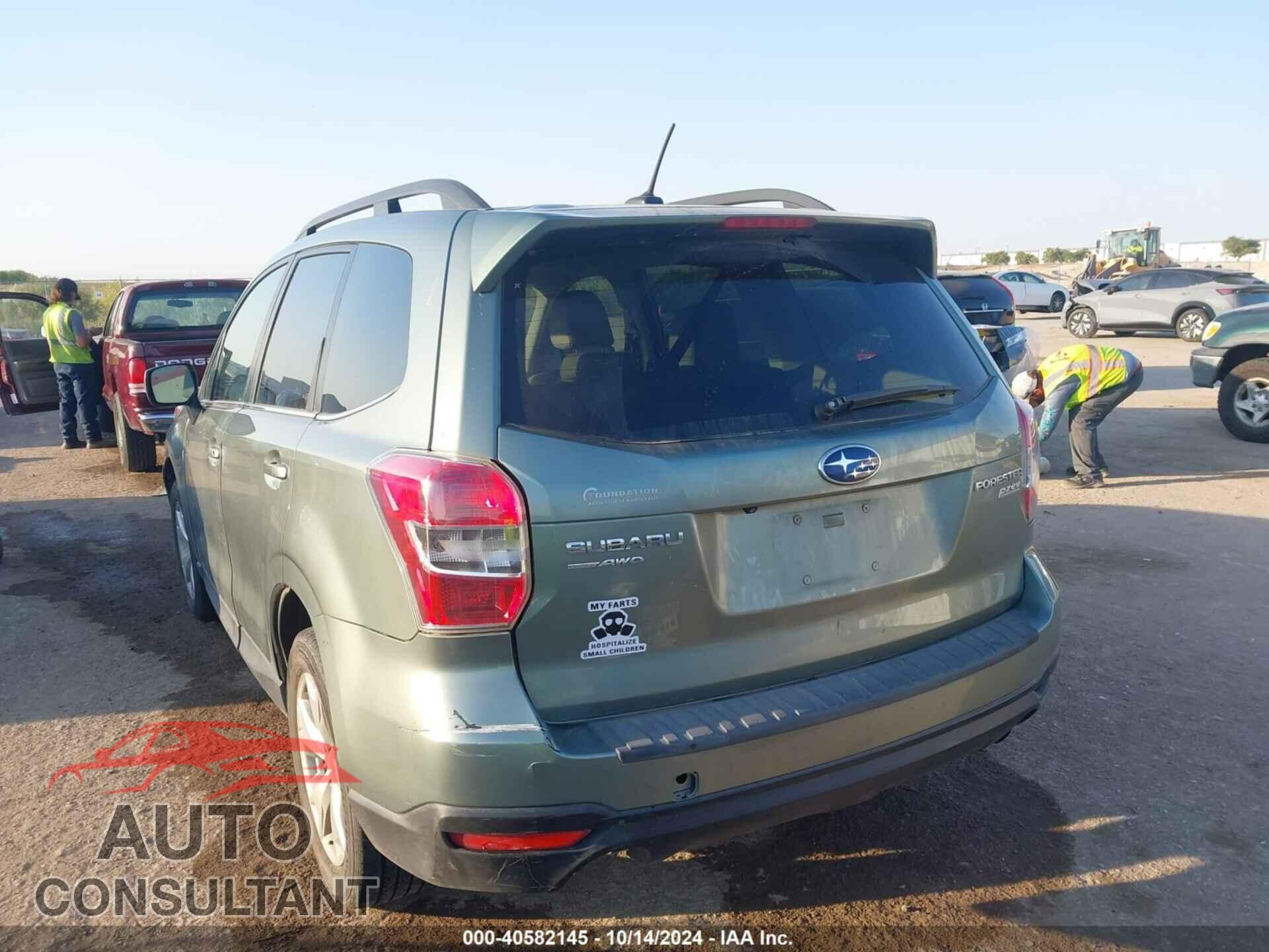 SUBARU FORESTER 2014 - JF2SJAJC9EH517120
