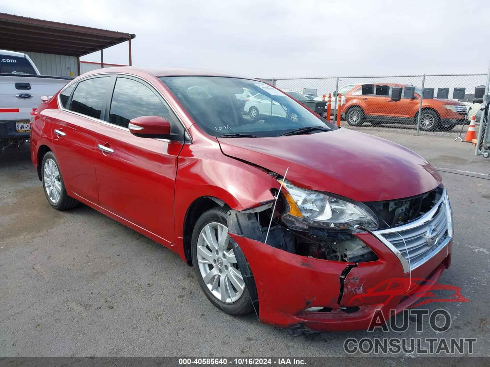 NISSAN SENTRA 2013 - 3N1AB7AP5DL633849