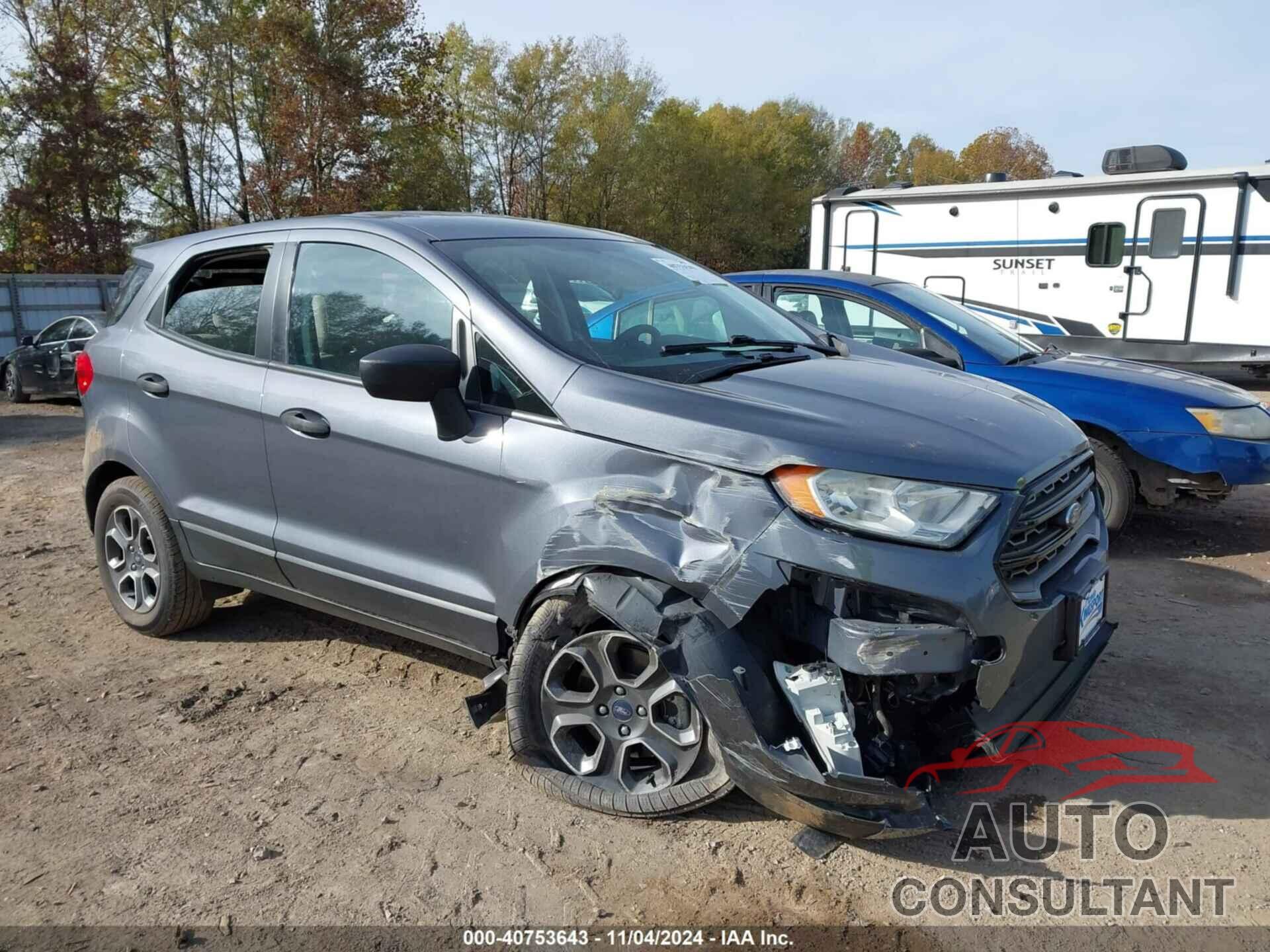 FORD ECOSPORT 2018 - MAJ3P1RE6JC224361