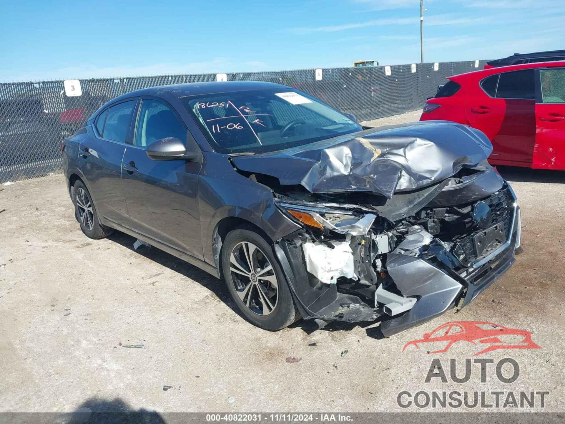 NISSAN SENTRA 2022 - 3N1AB8CV0NY312338