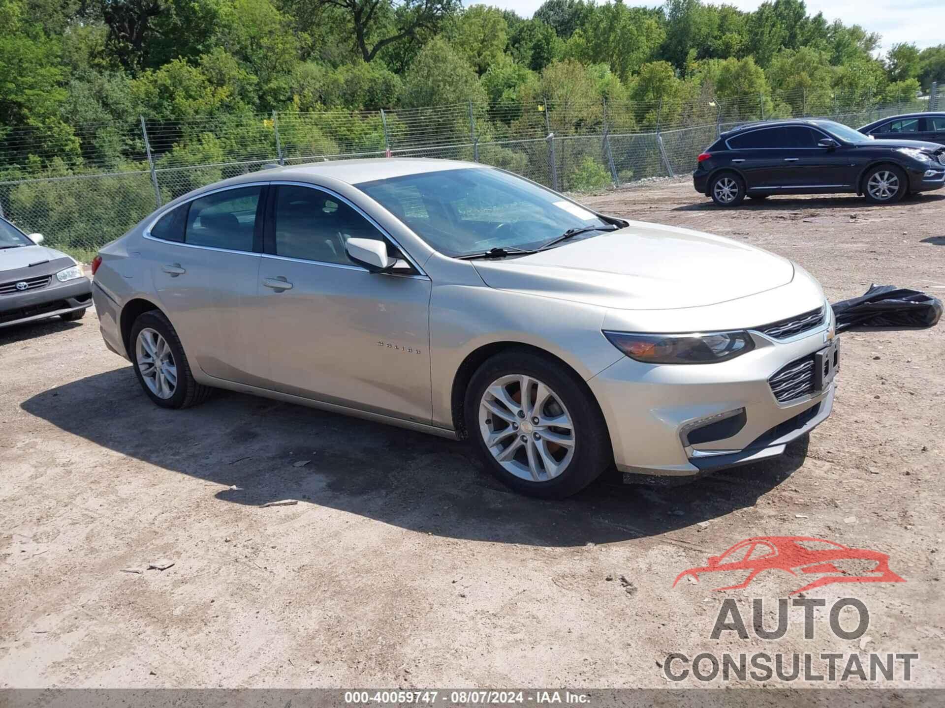 CHEVROLET MALIBU 2016 - 1G1ZE5ST5GF264599