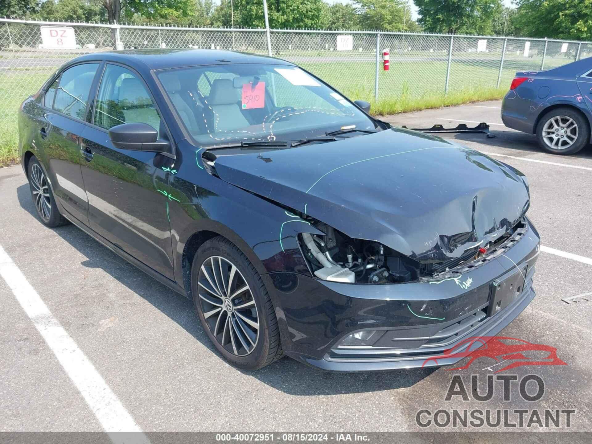 VOLKSWAGEN JETTA 2016 - 3VWB17AJ7GM375670