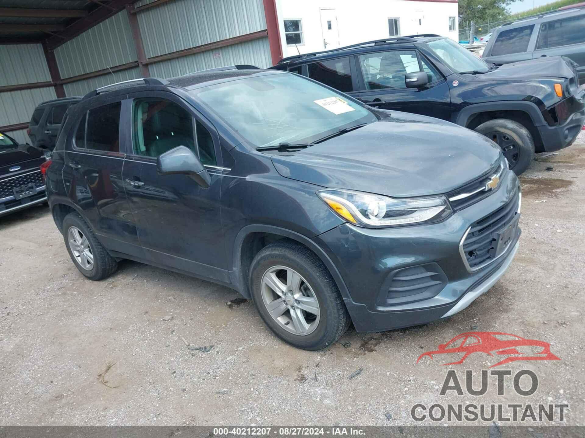 CHEVROLET TRAX 2018 - KL7CJPSB3JB602427