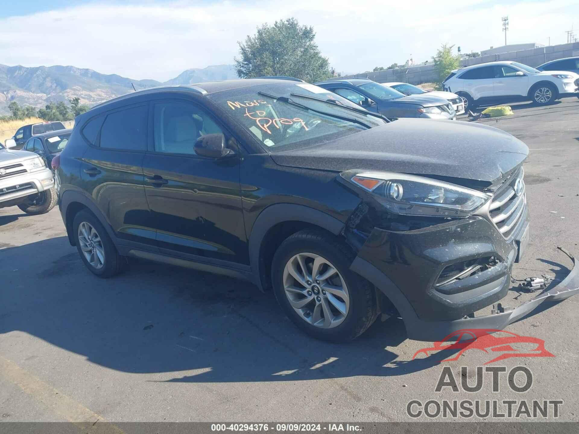 HYUNDAI TUCSON 2016 - KM8J3CA46GU039799