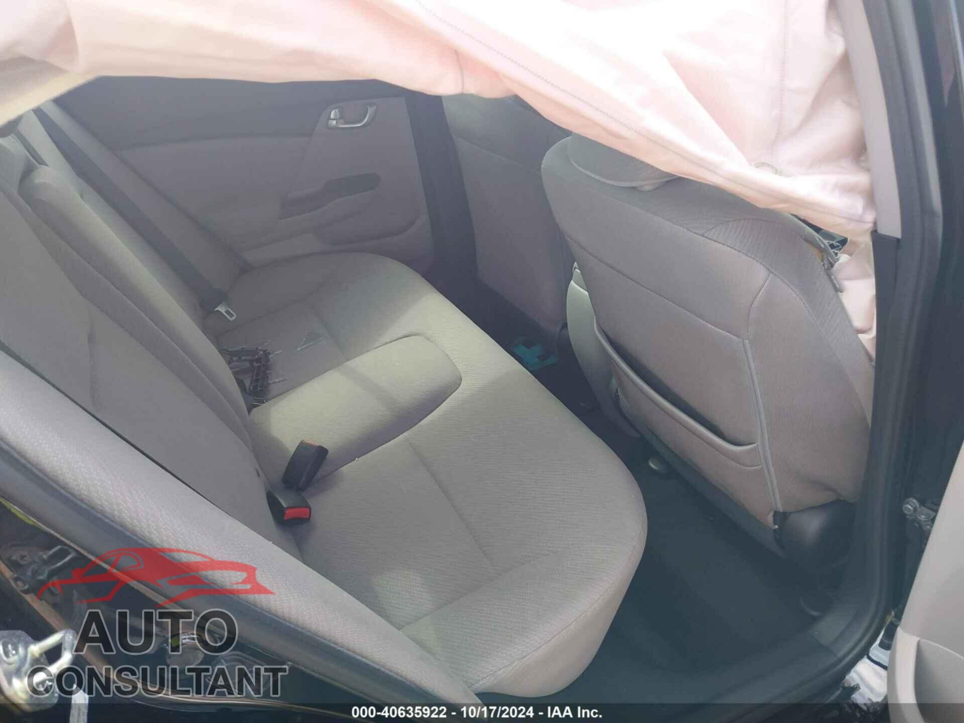 HONDA CIVIC 2013 - 19XFB2F82DE080881