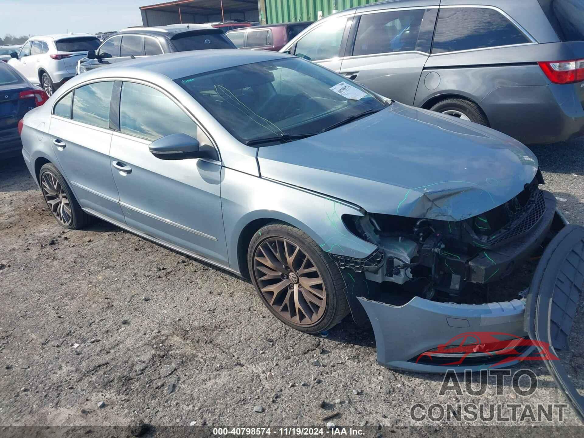 VOLKSWAGEN CC 2013 - WVWBP7AN7DE510815