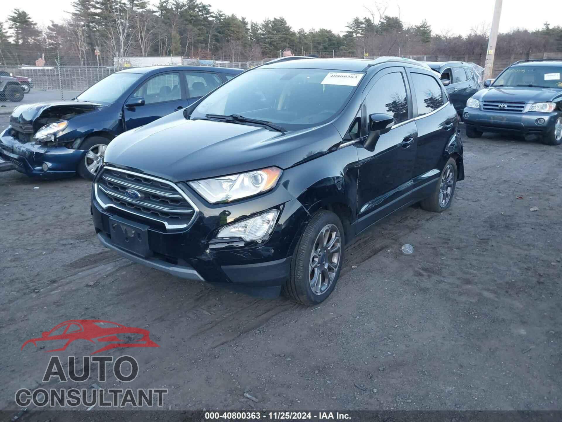 FORD ECOSPORT 2019 - MAJ6S3KL3KC256797