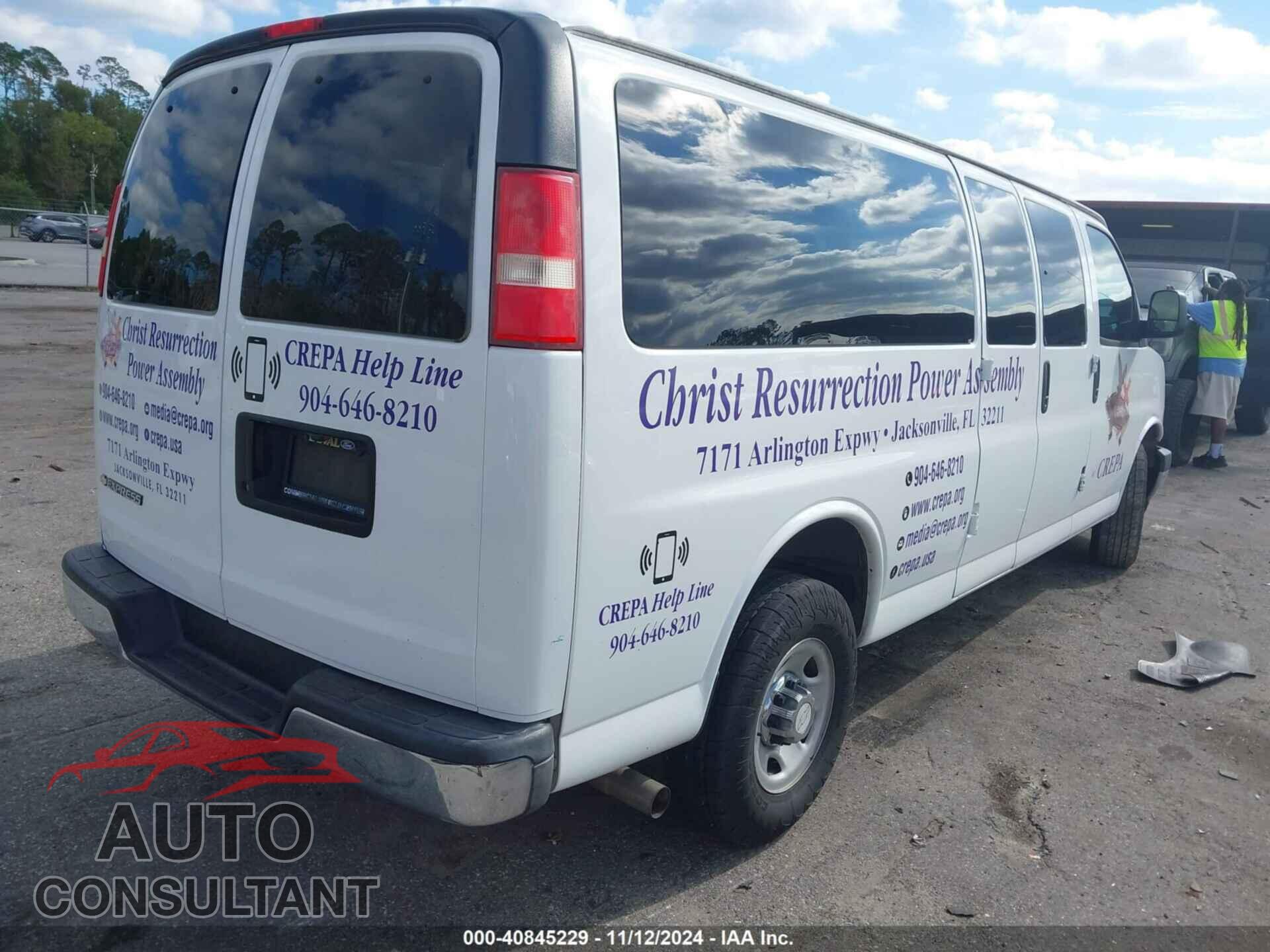 CHEVROLET EXPRESS 3500 2017 - 1GAZGPFG6H1204221