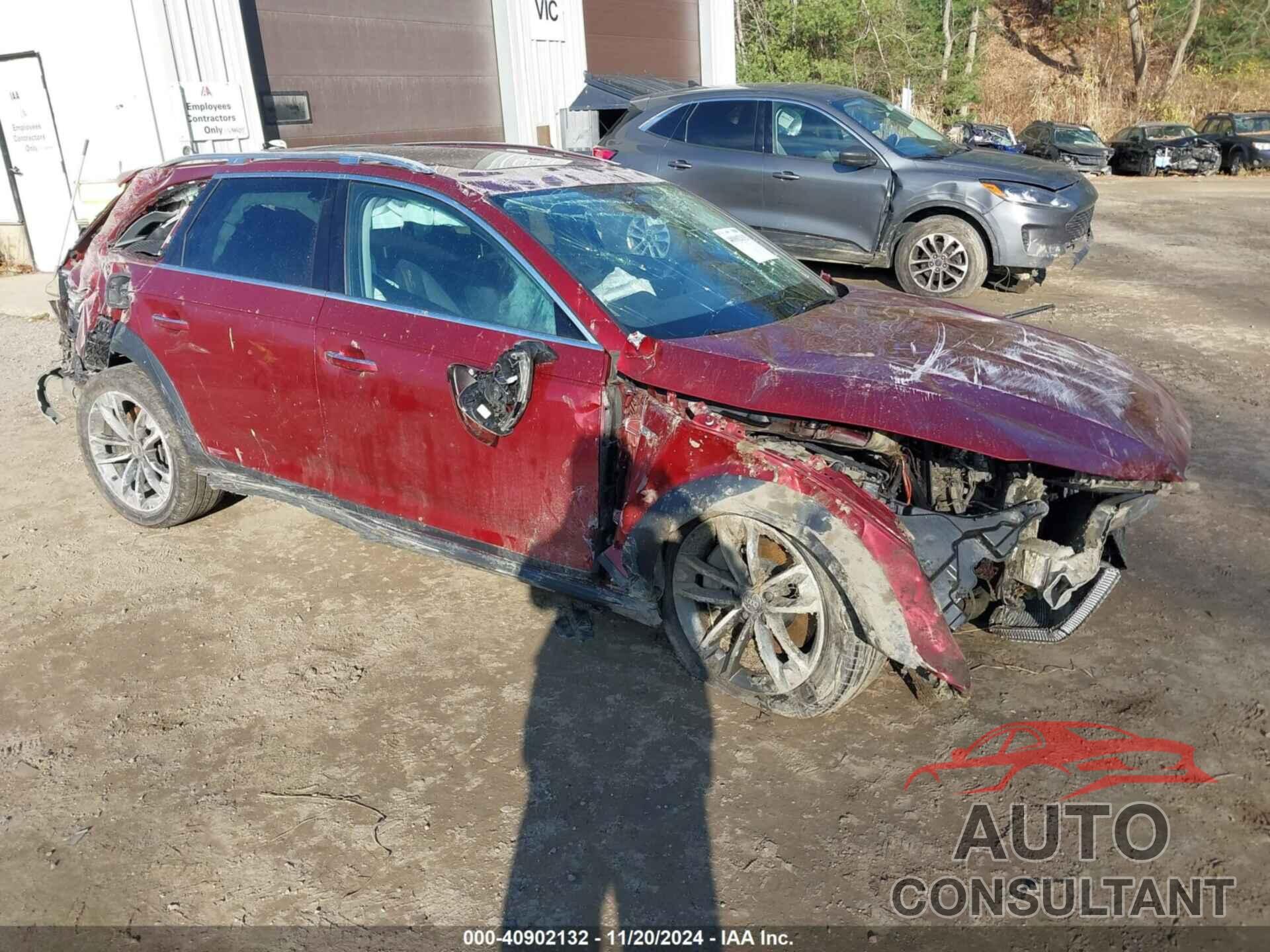 AUDI A4 ALLROAD 2018 - WA18NAF41JA022728