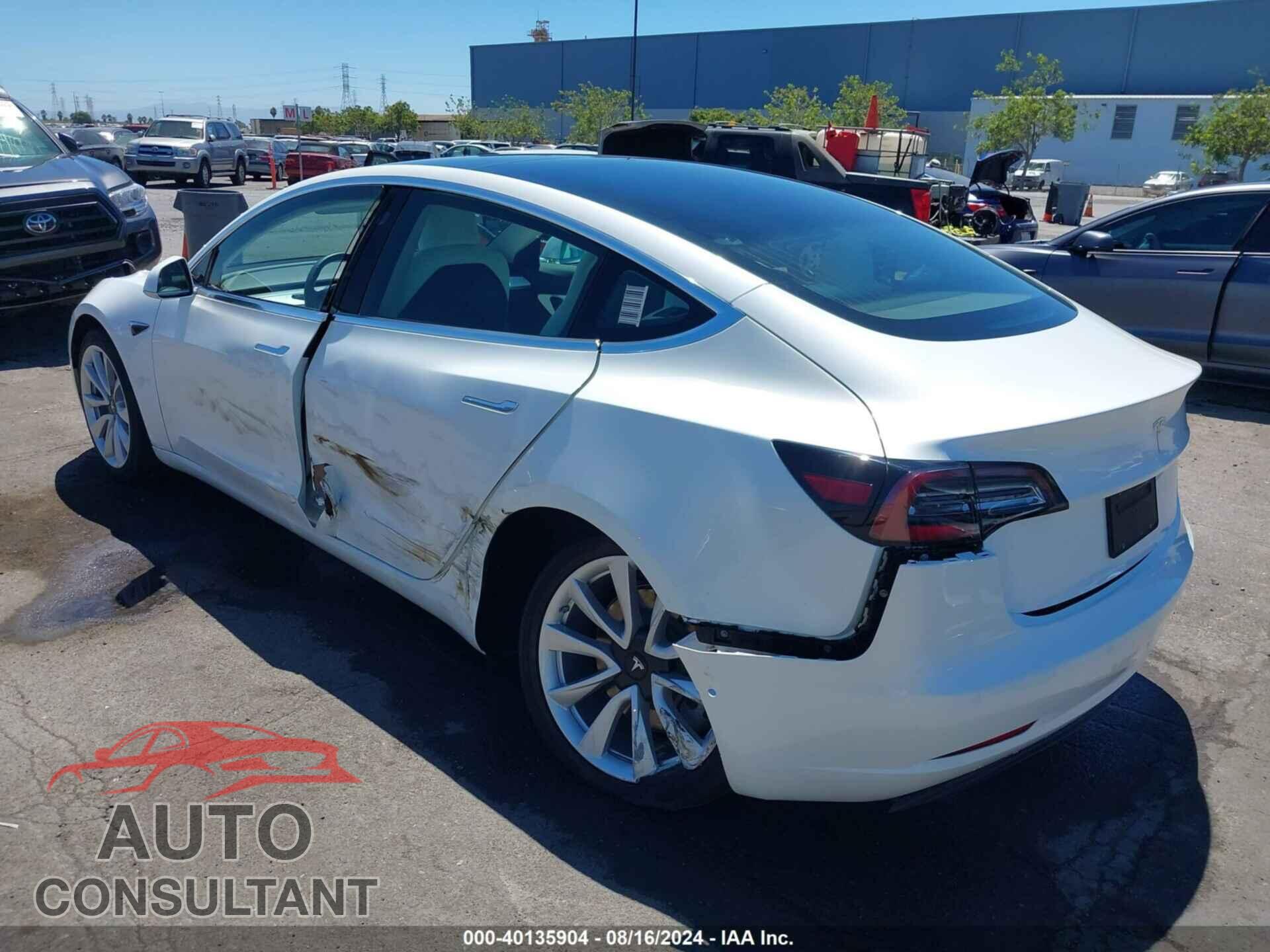 TESLA MODEL 3 2019 - 5YJ3E1EA1KF332927