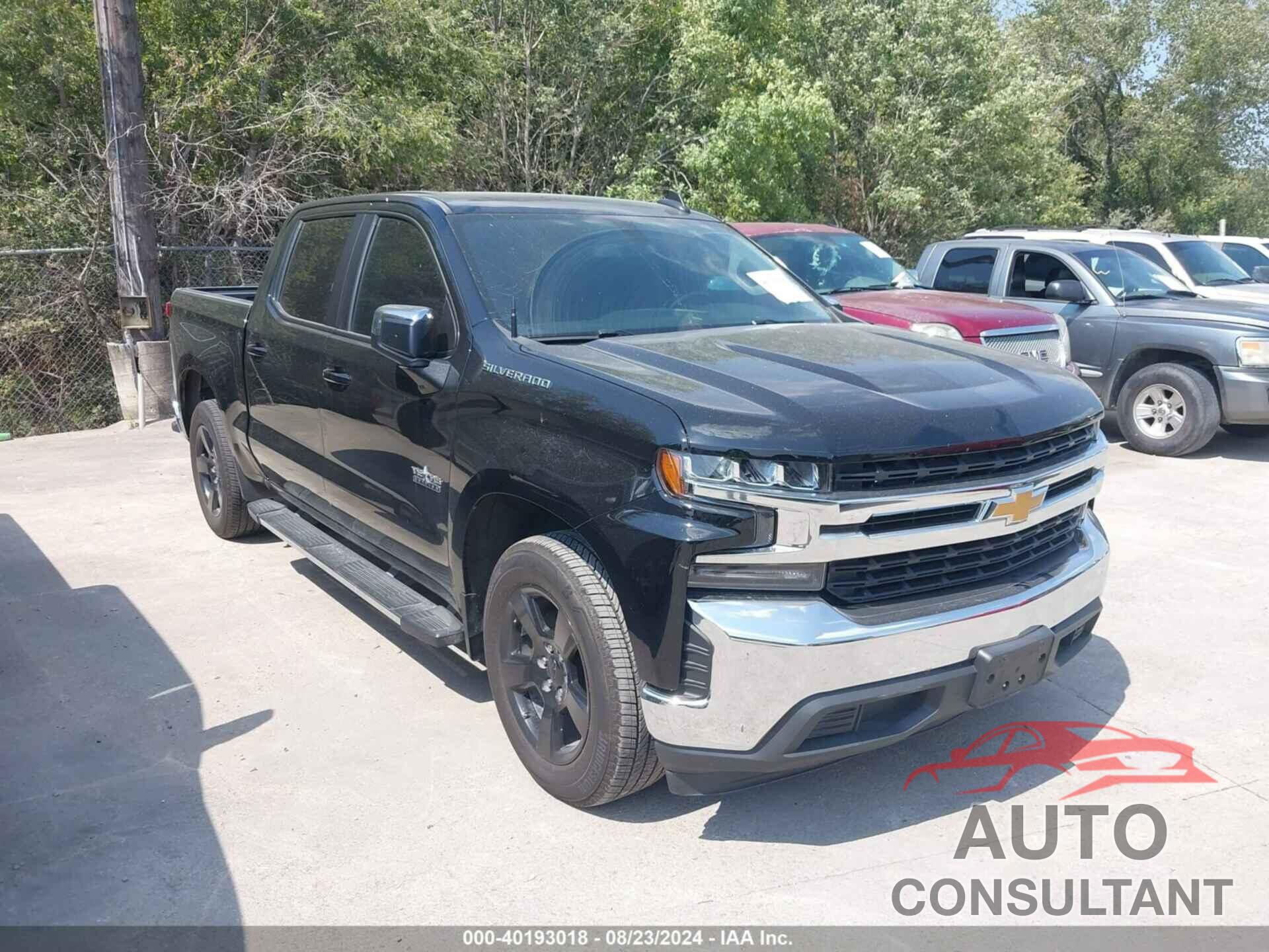 CHEVROLET SILVERADO 1500 2020 - 3GCPWCED0LG330456