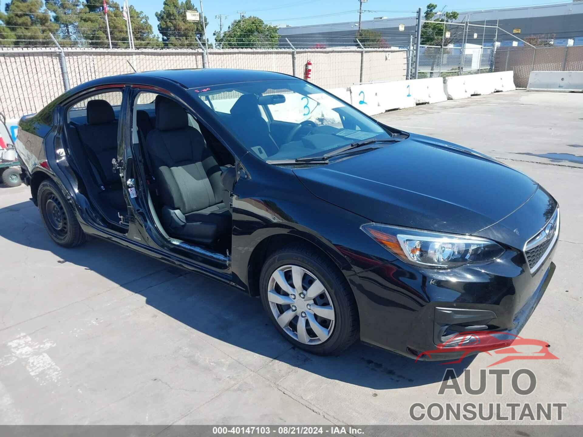 SUBARU IMPREZA 2018 - 4S3GKAA60J3617187